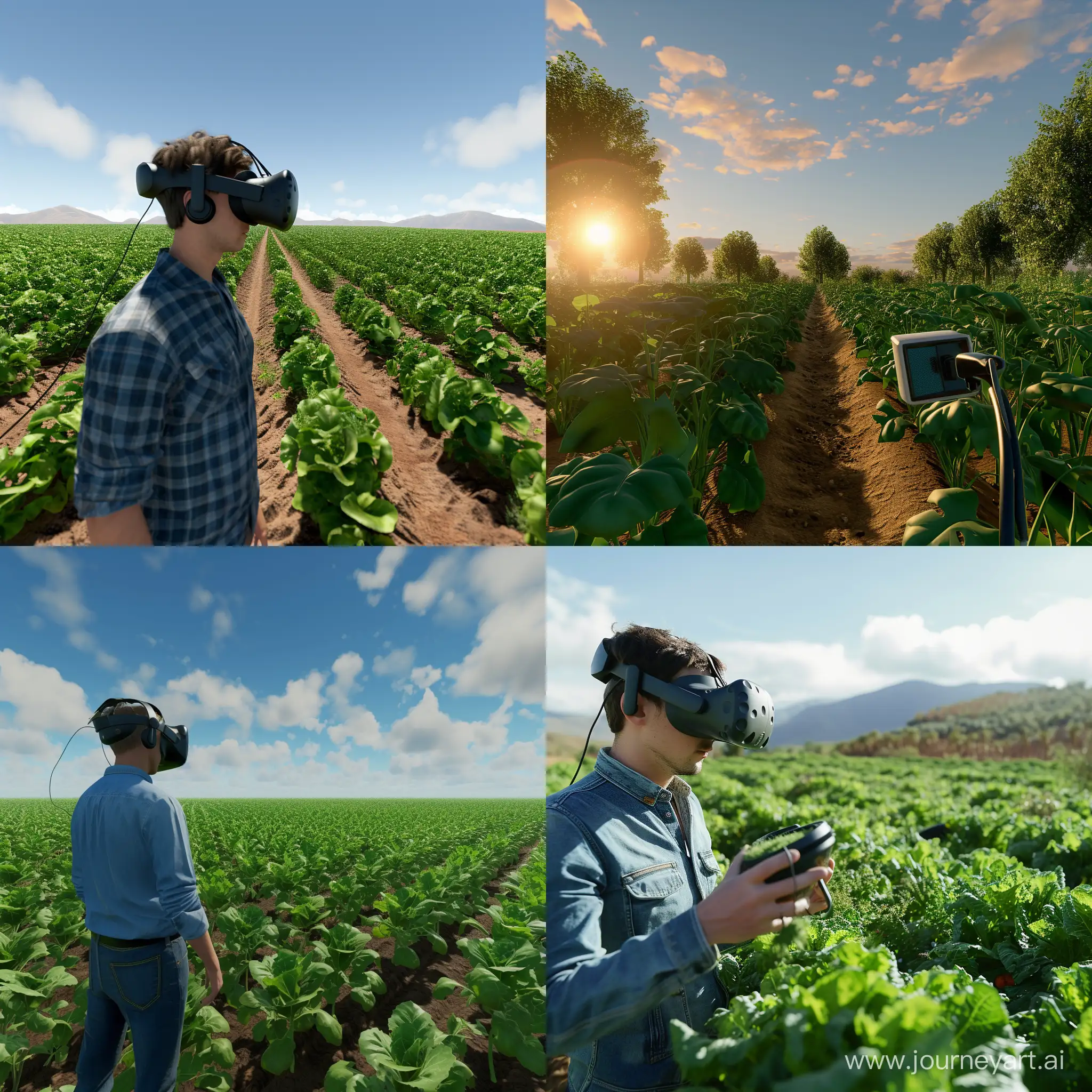 agriculture in virtual reality