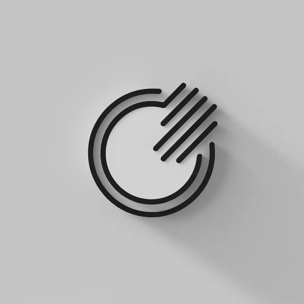 Create an image that simulates the words " click." Click as digital click use in technology. The click you do on a computer mouse. Make it in white and black. It needs to be minimalist
 
