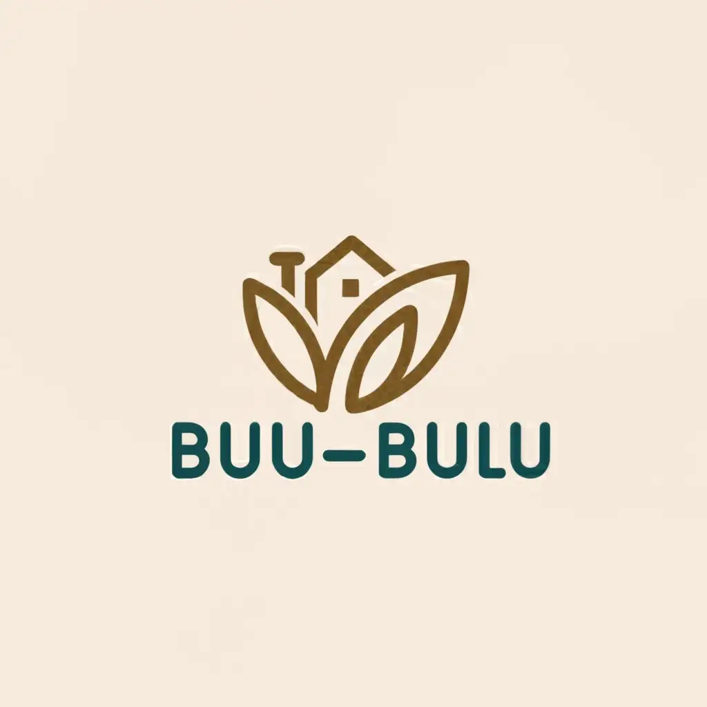 LOGO-Design-for-Bulu-Bulu-Feather-and-Home-Decoration-Symbol-in-Moderate-Style