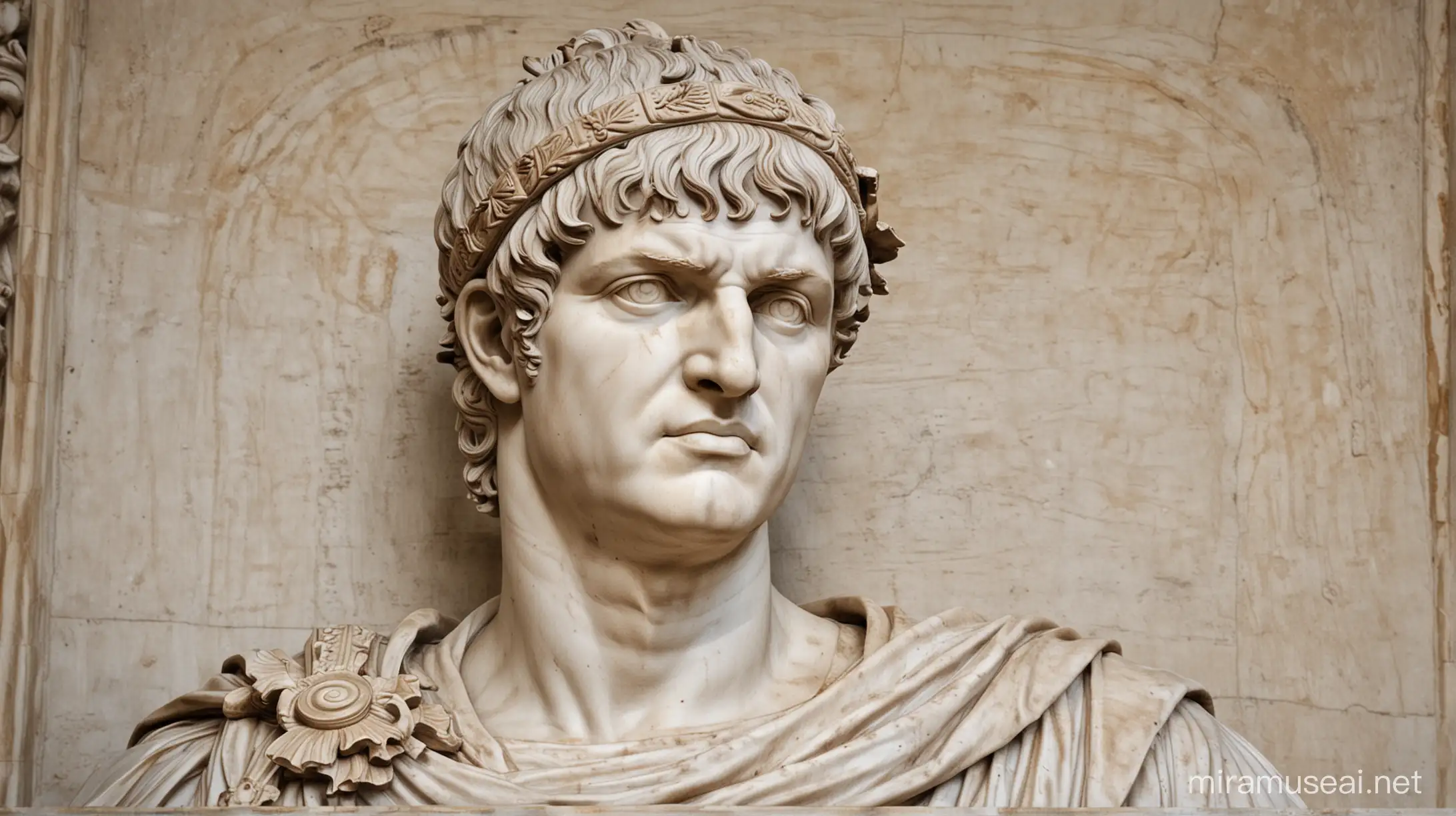Nerón, cuyo nombre completo era Nerón Claudio César Augusto Germánico