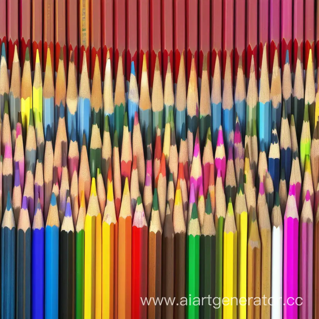 Vibrant-Array-of-Colorful-Pencils-for-Creative-Projects