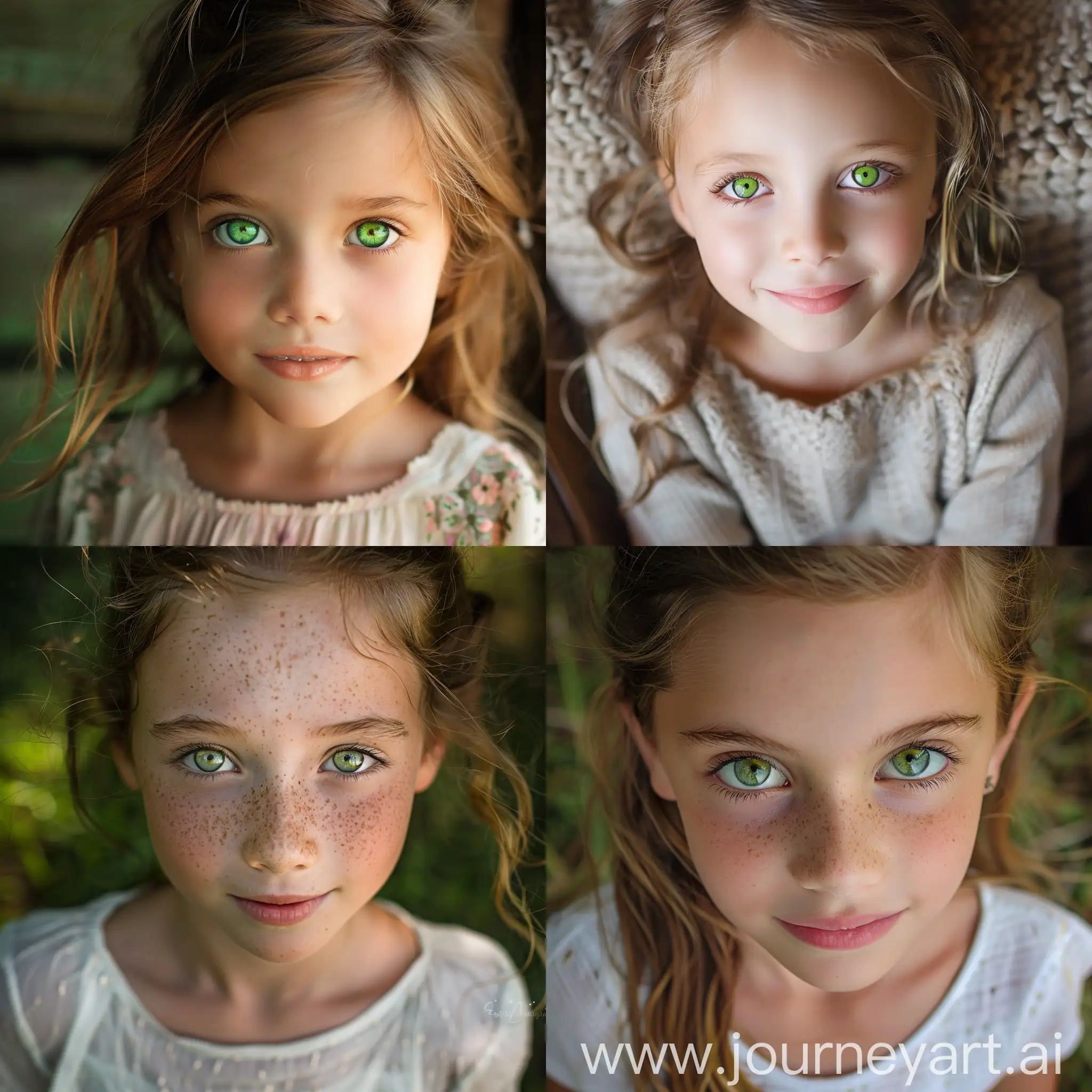 Joyful-GreenEyed-Girl-Portrait-Beautiful-Young-Girl-with-Enchanting-Green-Eyes
