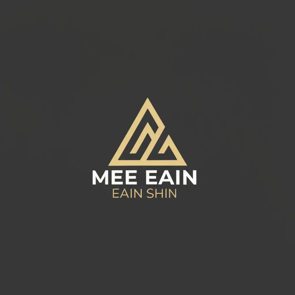 a logo design,with the text "Mee Eain Shin", main symbol:MES,Moderate,be used in Education industry,clear background