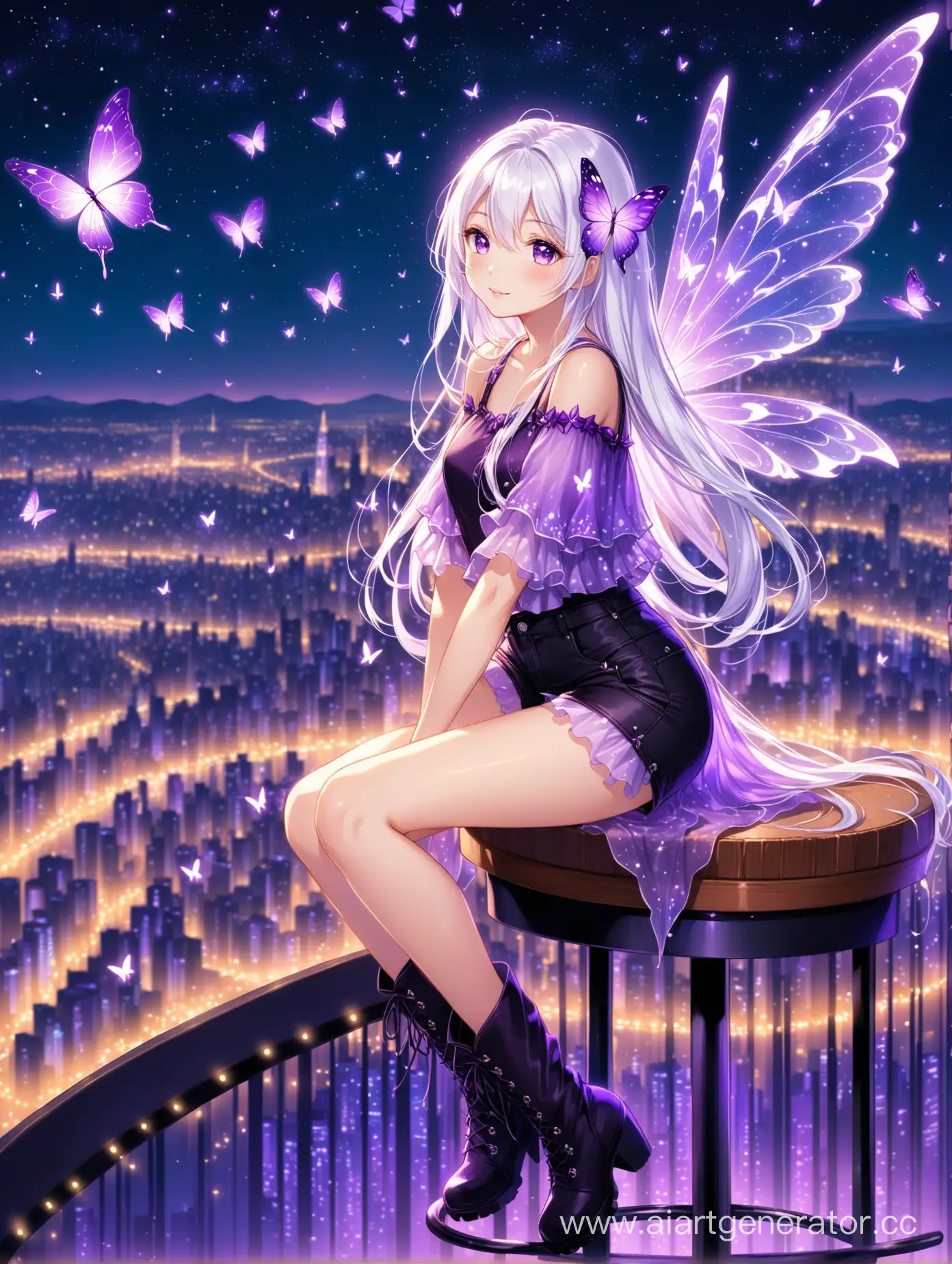 Enchanting-Purple-Butterfly-Fairy-in-Urban-Twilight