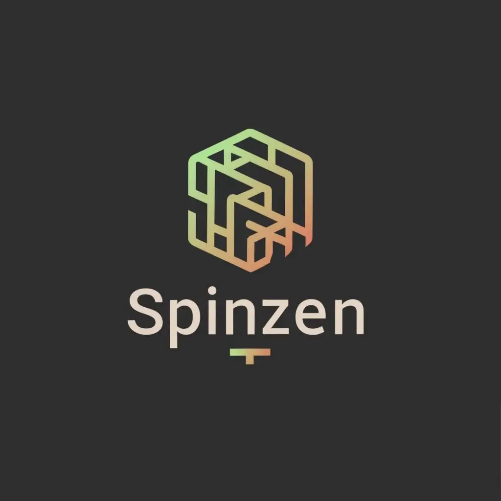 LOGO-Design-For-SPINZEN-Modern-Building-Emblem-on-Clear-Background