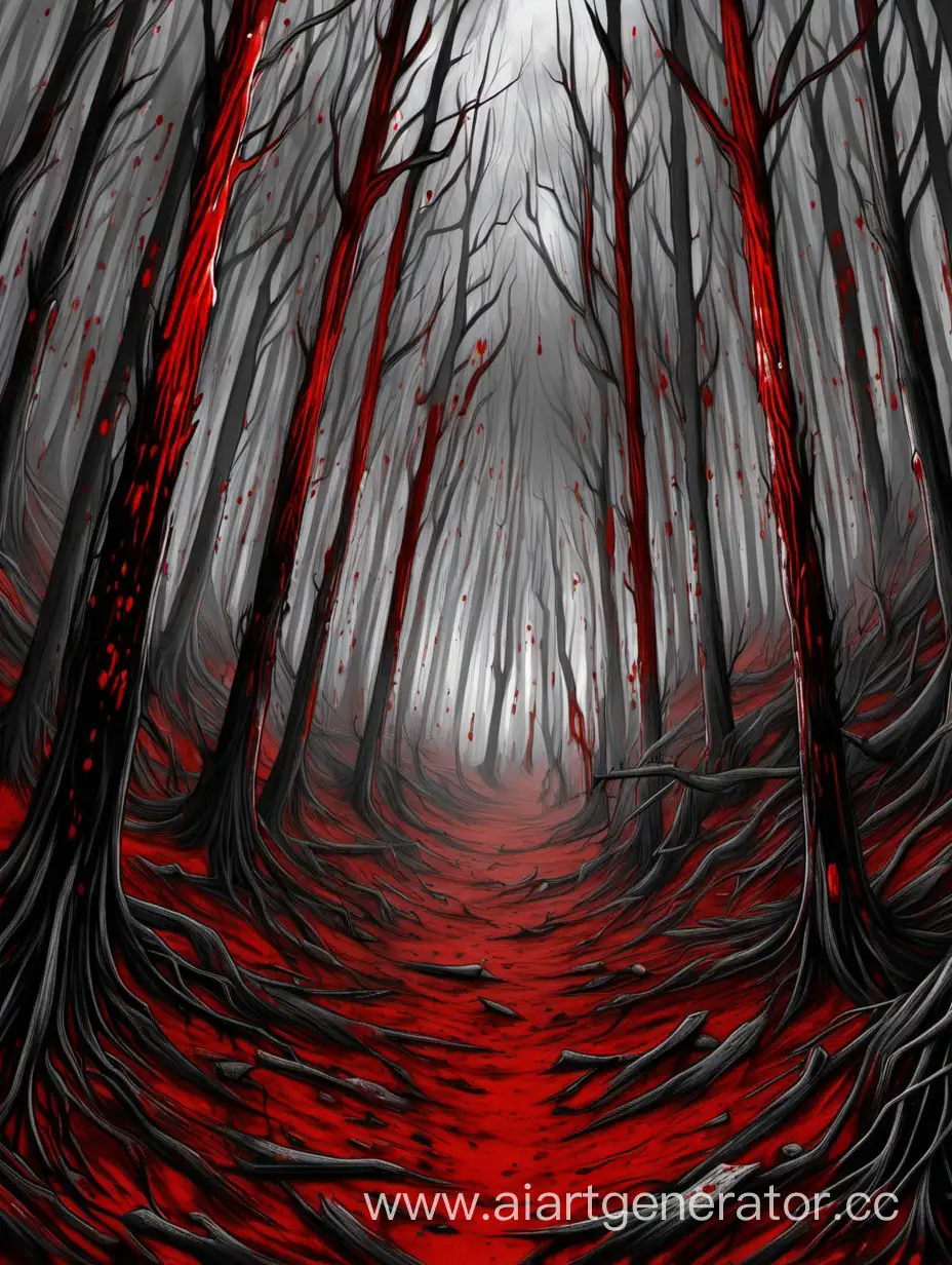 Eerie-Twilight-in-the-Enchanted-Blood-Forest