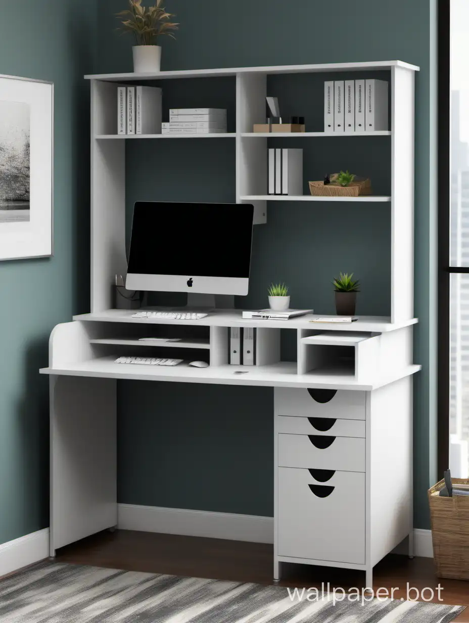 Modern-Office-Desk-with-Window-View-and-Storage-Cabinet