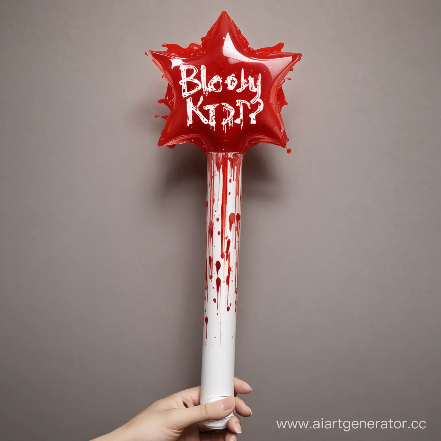 bloody kpop lightstick 