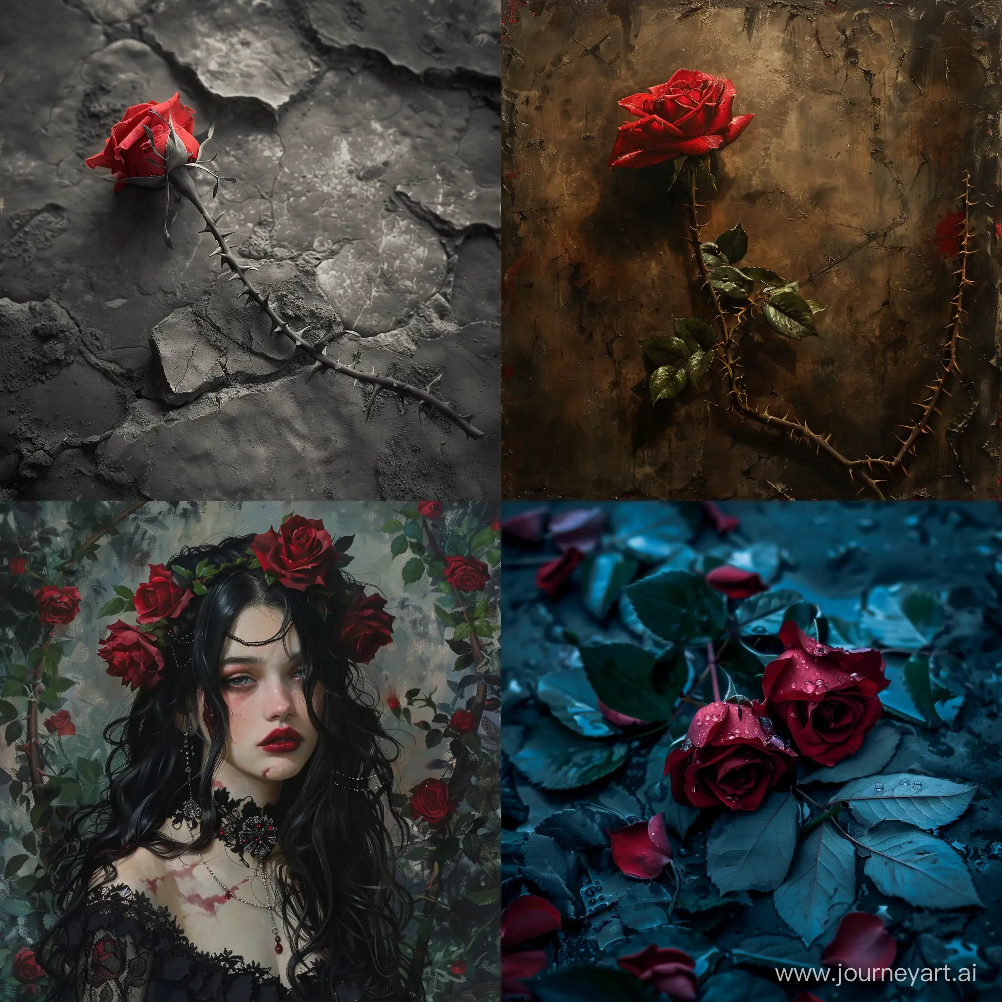 Poison-of-Love-Disappointment-with-Thorny-Roses