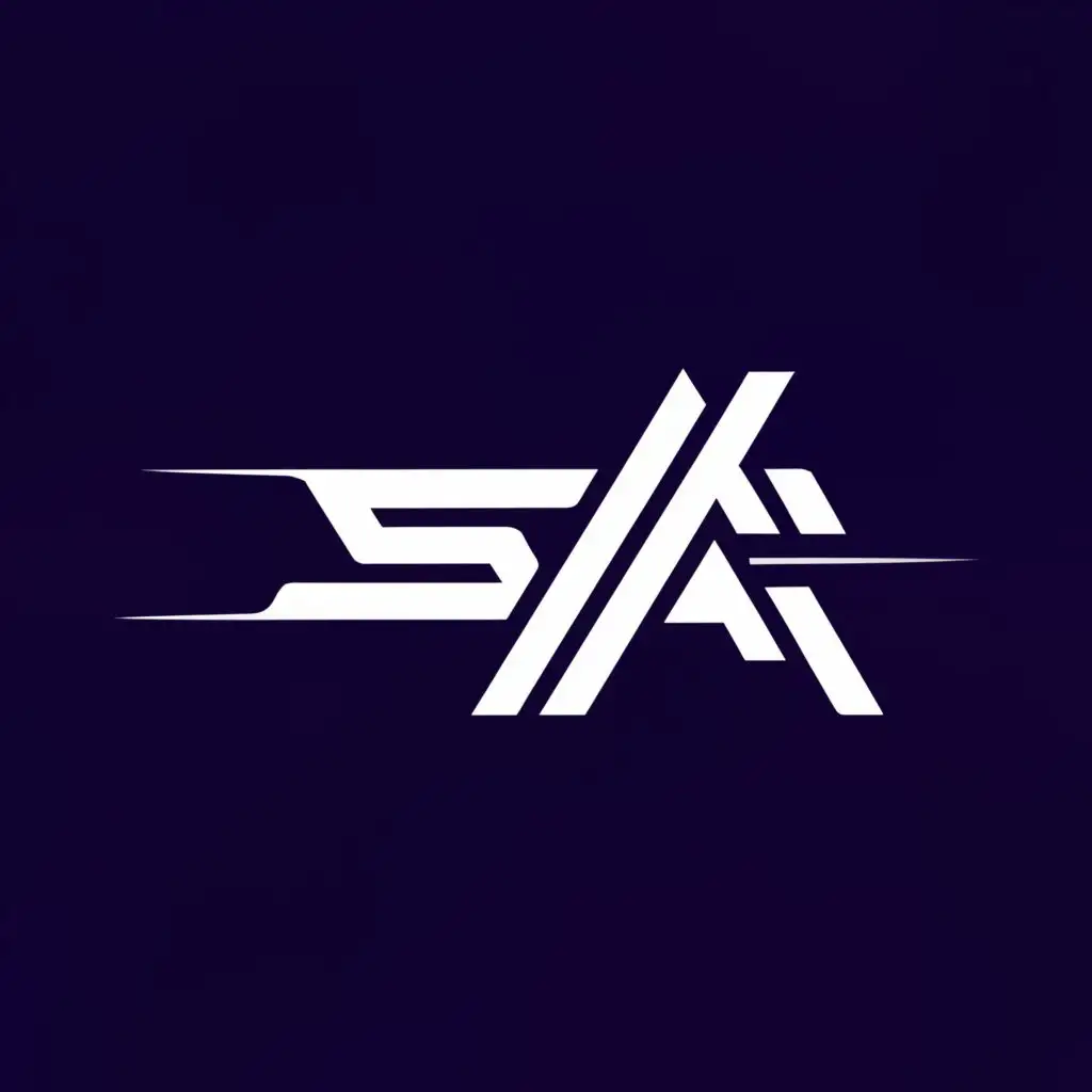 a logo design,with the text "SAA", main symbol:CYBERSPORT,complex,be used in Technology industry,clear background