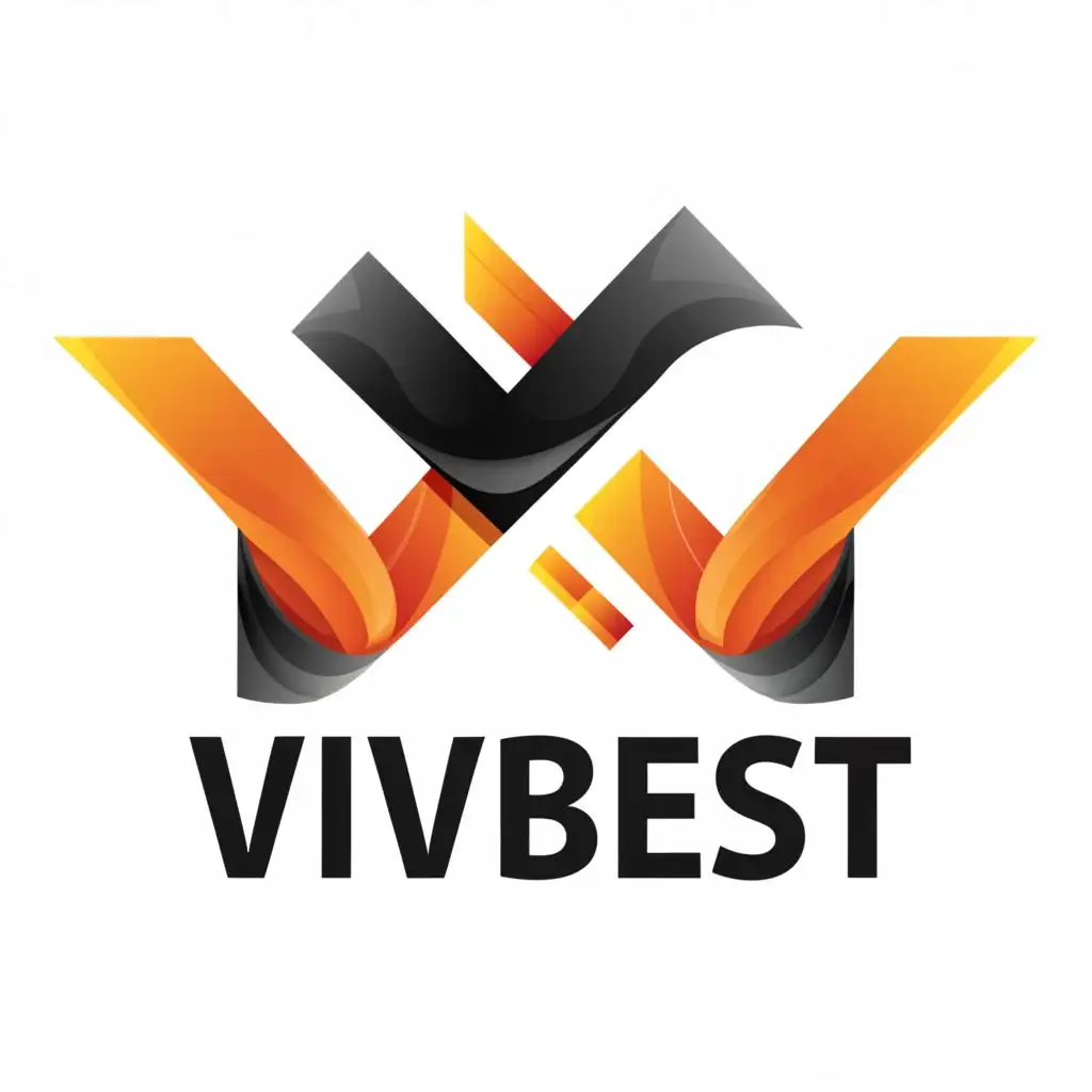 LOGO Design for Vivbest Bold Brand Symbol with Moderate Aesthetic and ...