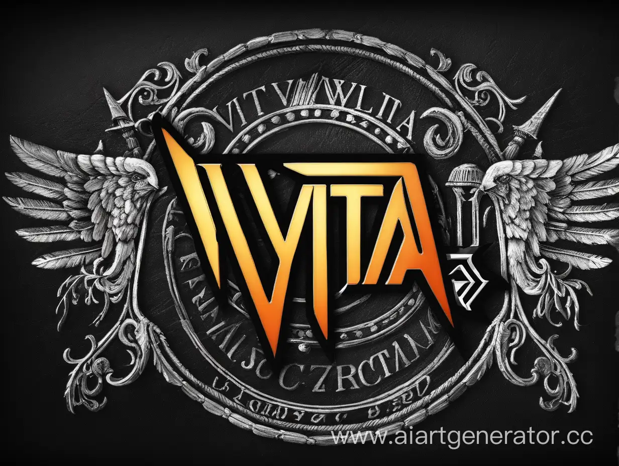 эмблемма, рок группа, название: "VITA",
