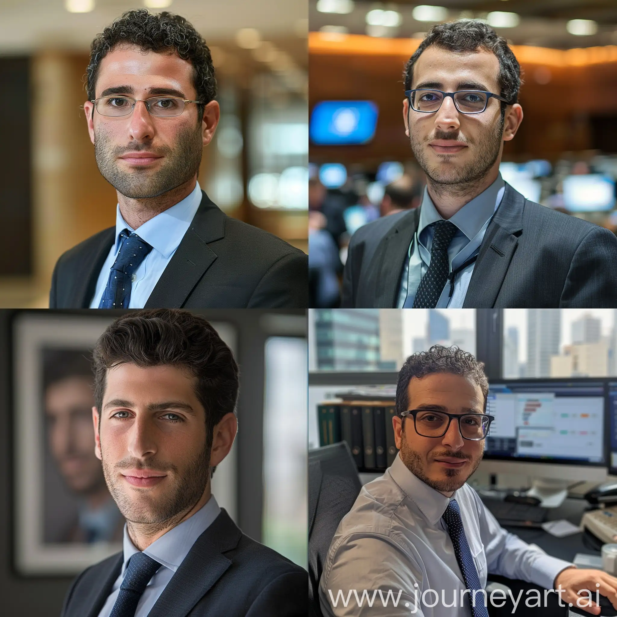 Typical male employee of israel securities  authority