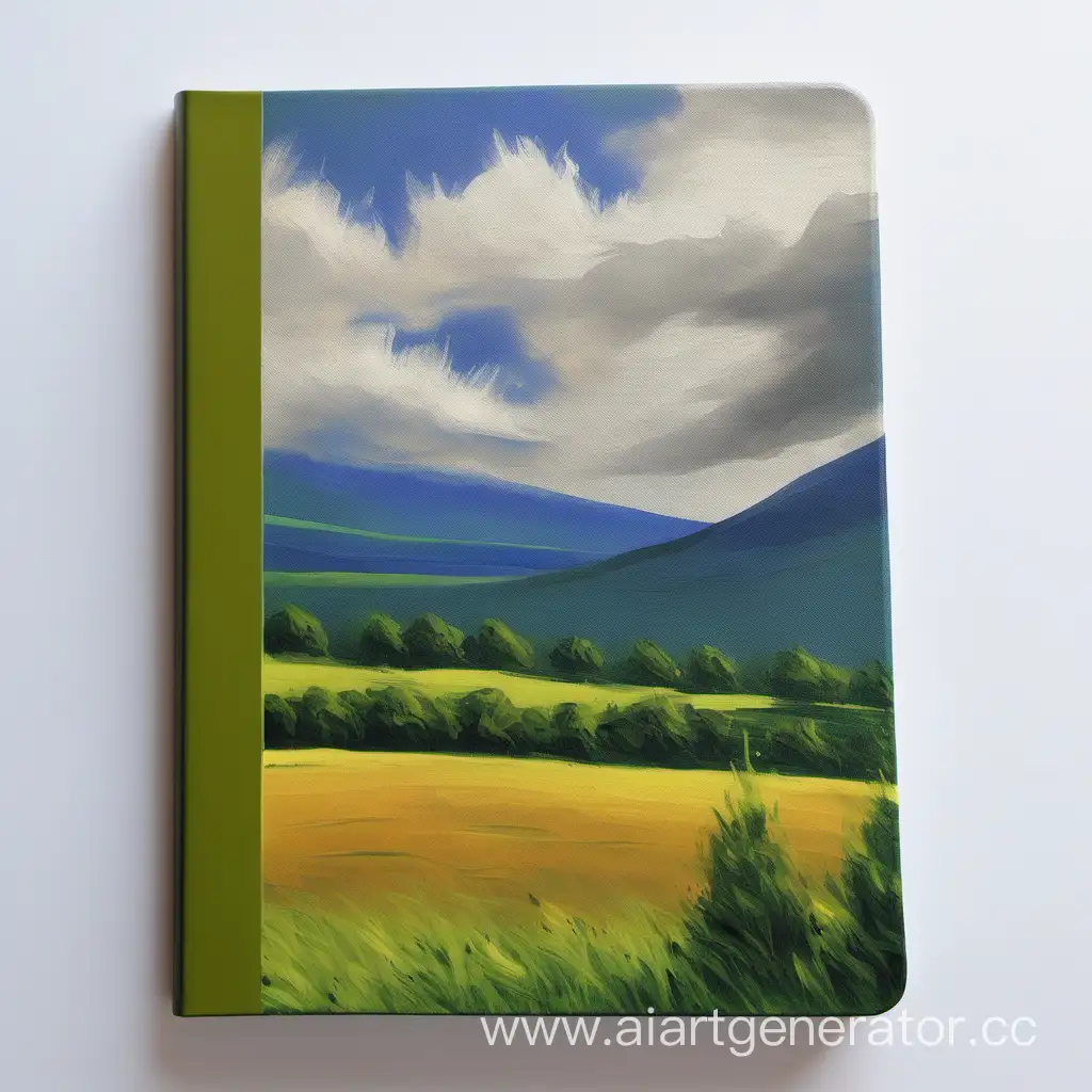 Scenic-Landscape-Painting-of-Notebook-Cover