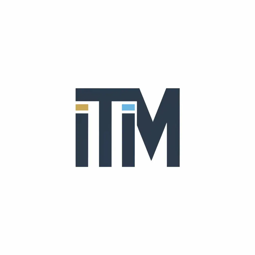 a logo design,with the text "IT-"M"", main symbol:IT-"M",Minimalistic,be used in Education industry,clear background