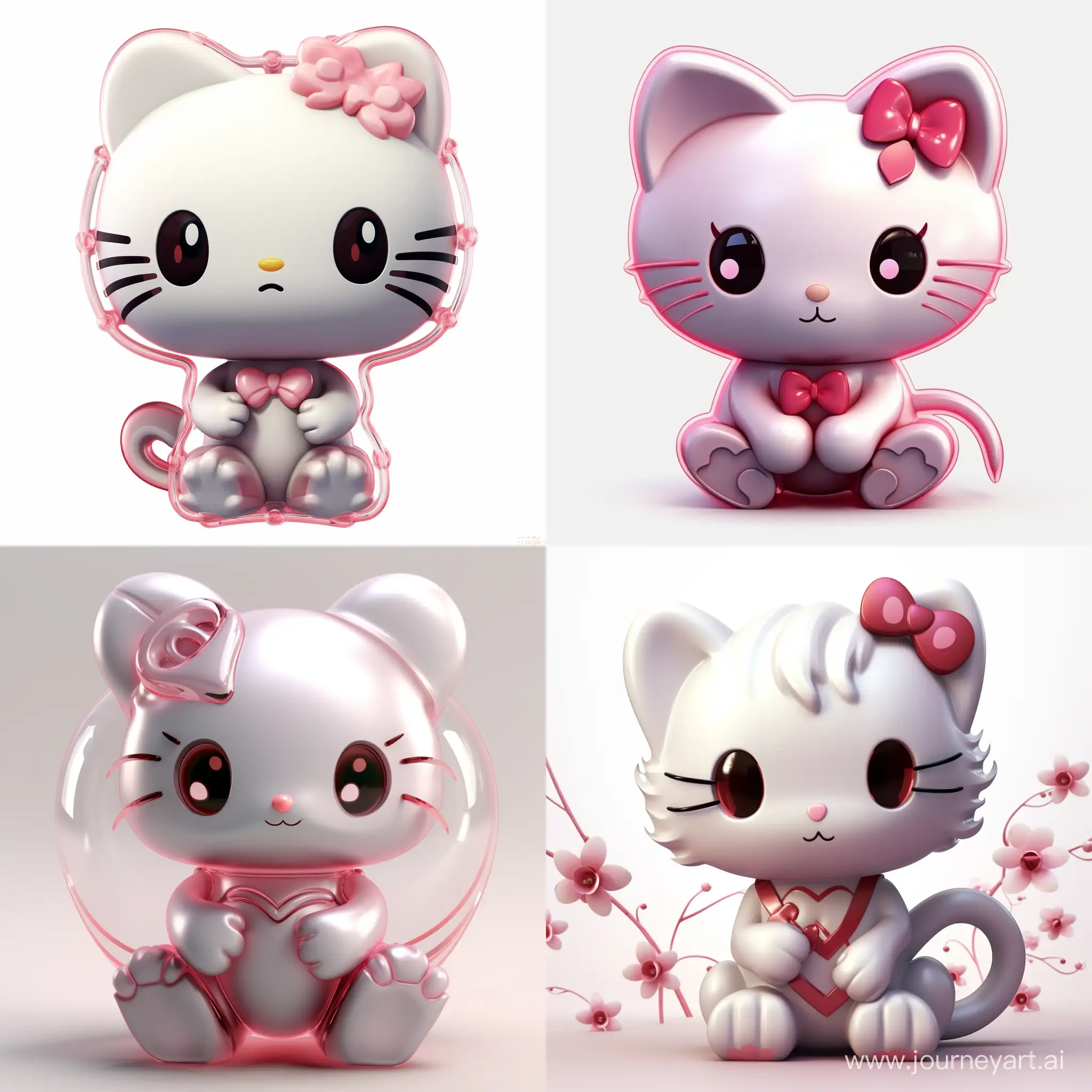 Hello-Kitty-3D-with-Heart-on-Transparent-Background