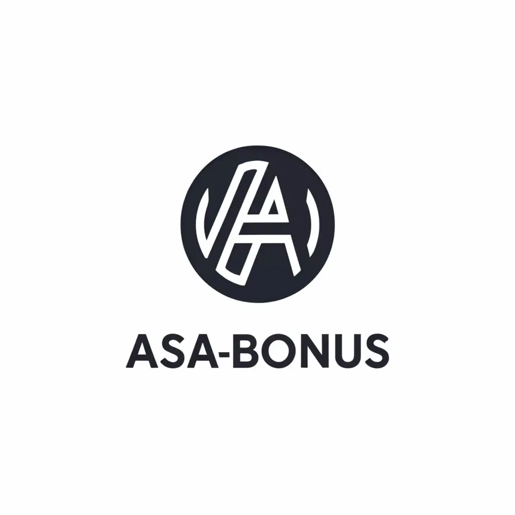 a logo design,with the text "ASA-bonus", main symbol:Money,Moderate,be used in Finance industry,clear background