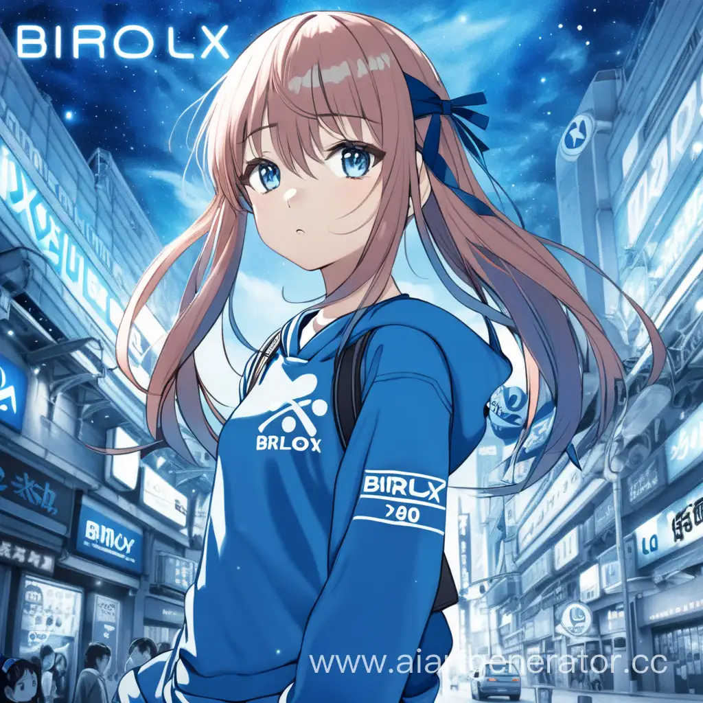 Birlox-Anime-Girl-in-a-Mesmerizing-Blue-World