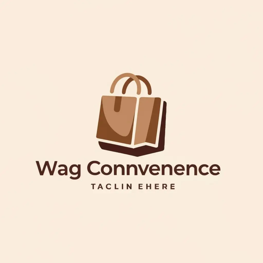 a logo design,with the text "Wang Convenience", main symbol:Minimalist, attractive and comfort,Moderate,be used in Retail industry,clear background