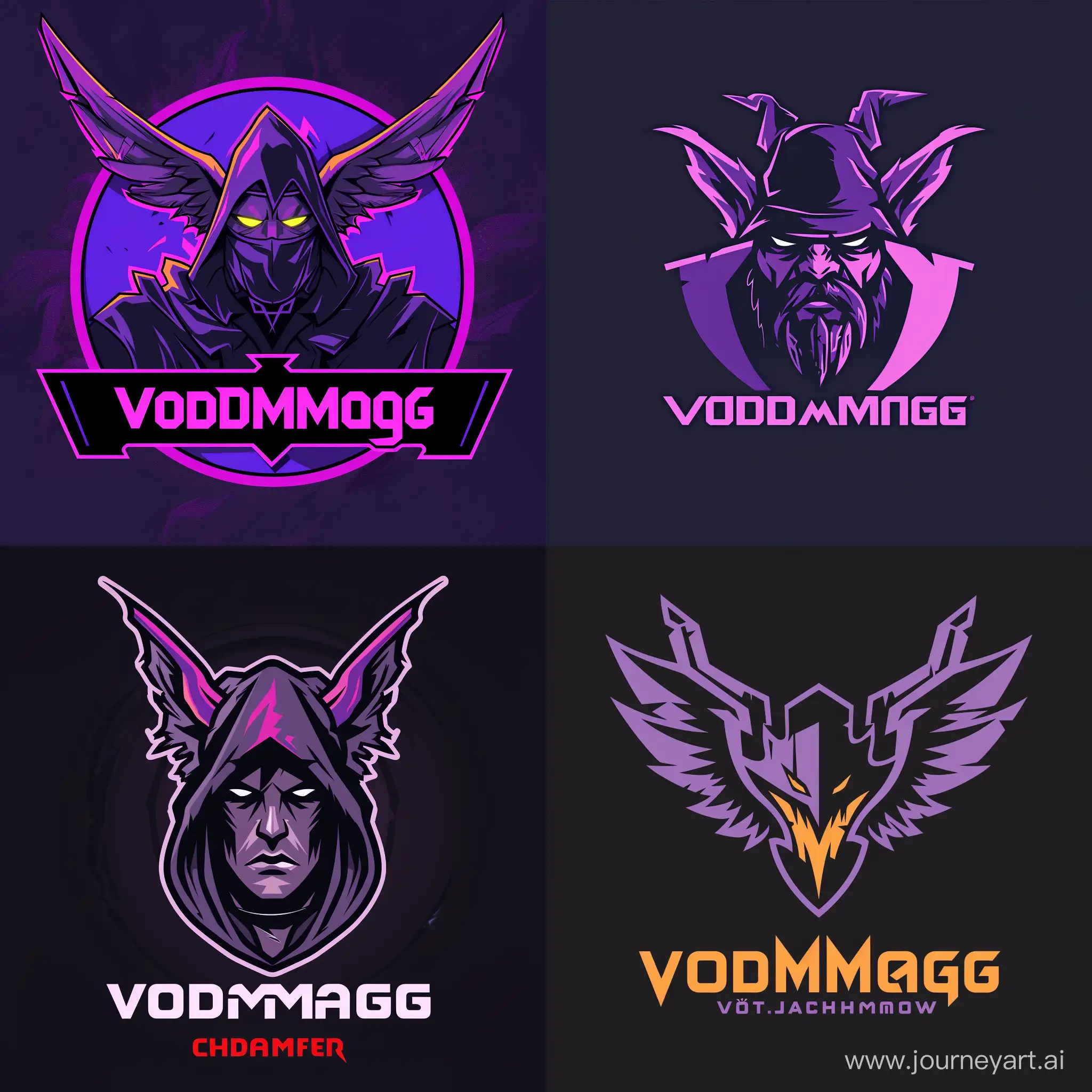 Enchanting-VodkaMage-Twitch-Channel-Logo-with-Magical-Elements