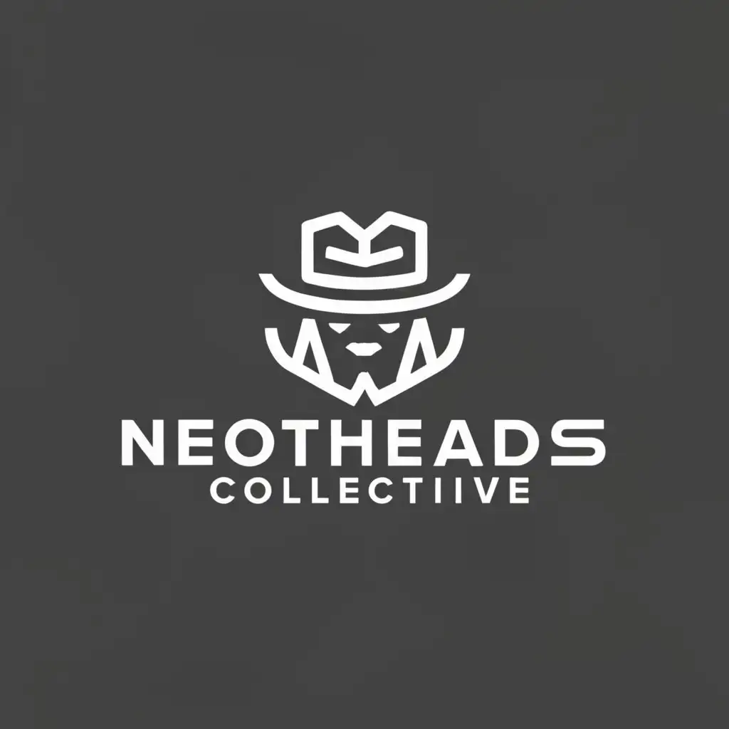 a logo design,with the text "NeoThreads Collective", main symbol:Basic top Hat,Moderate,be used in Retail industry,clear background