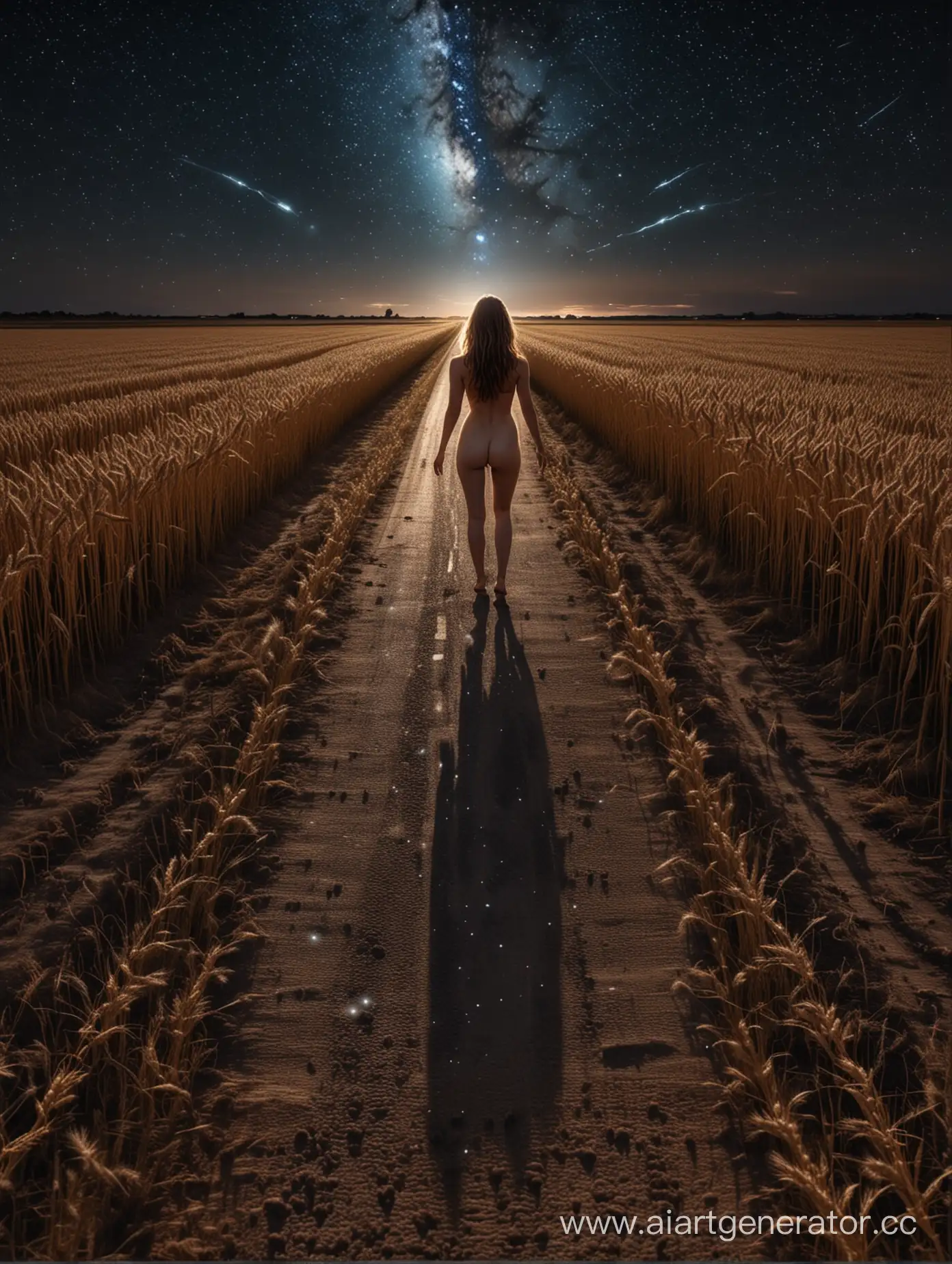 Starry-Night-Wheat-Field-with-Electromagnetic-Figure