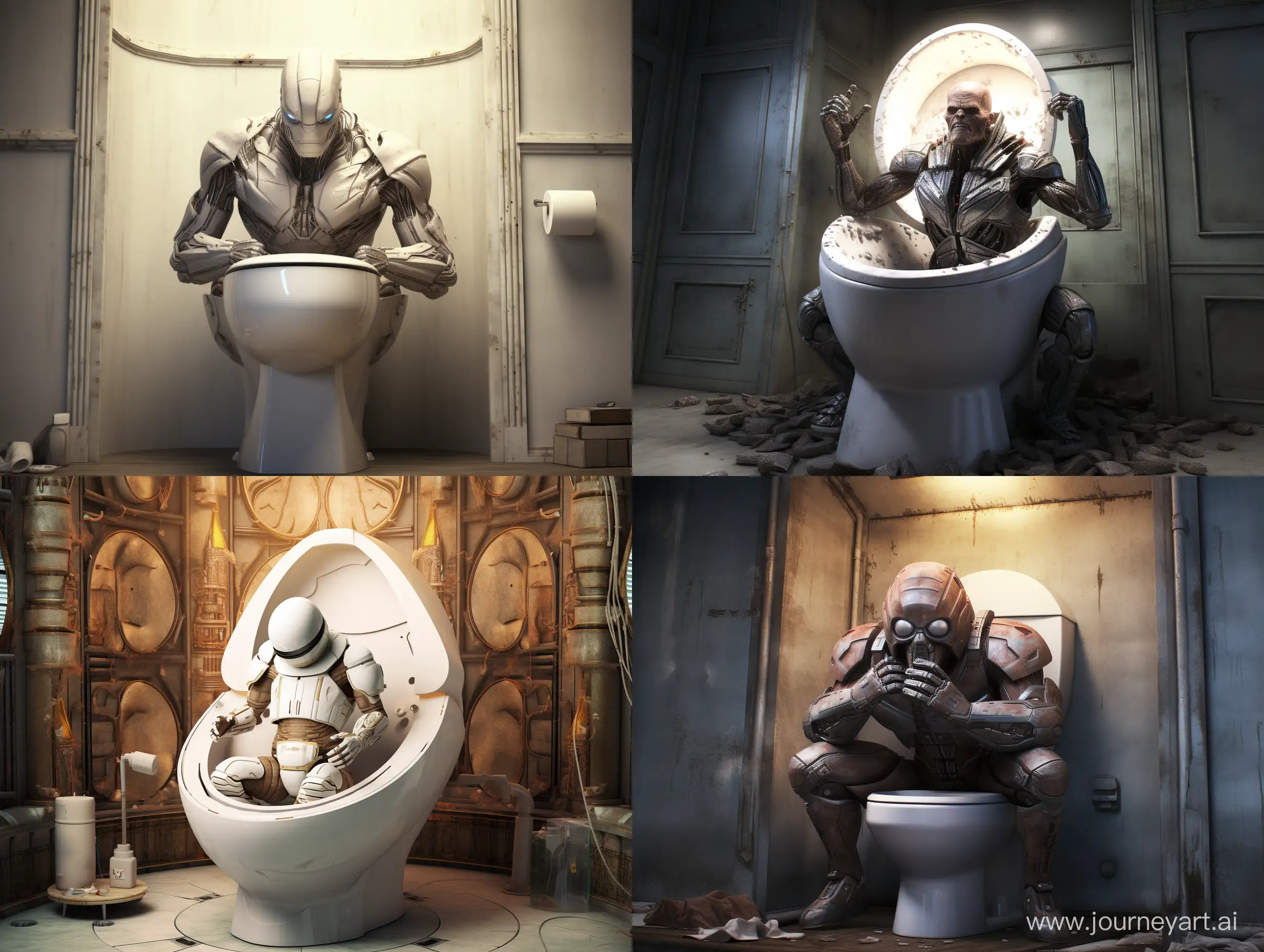 Titan Speaker man, Skibidi Toilet