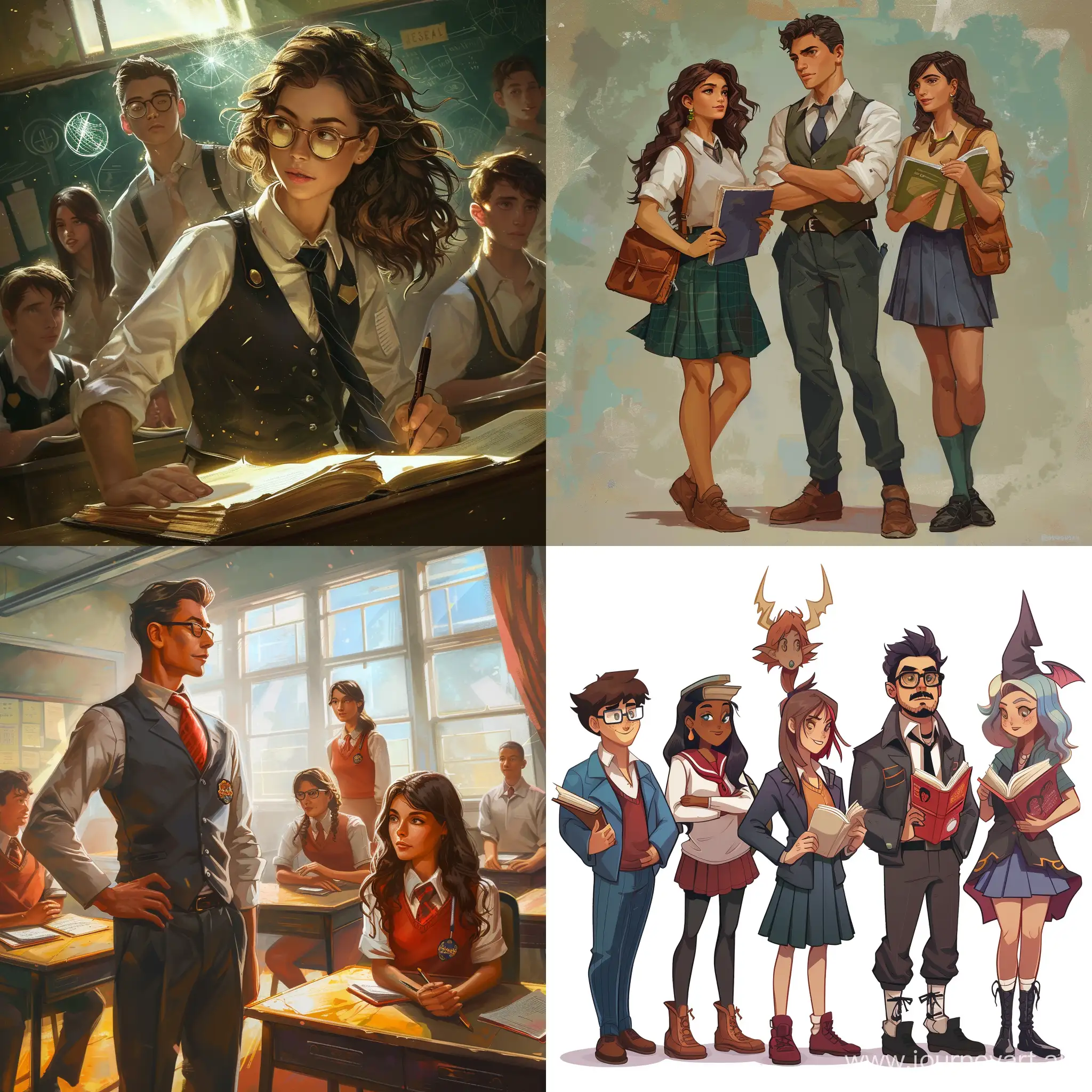 Fantasy-High-School-Teachers-with-Magical-Powers