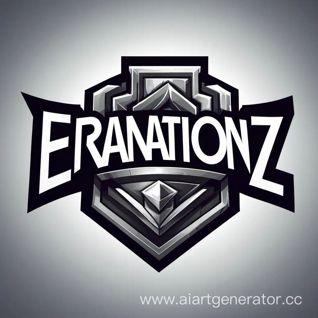 Логотип со словом Eranationz как в киберспорте