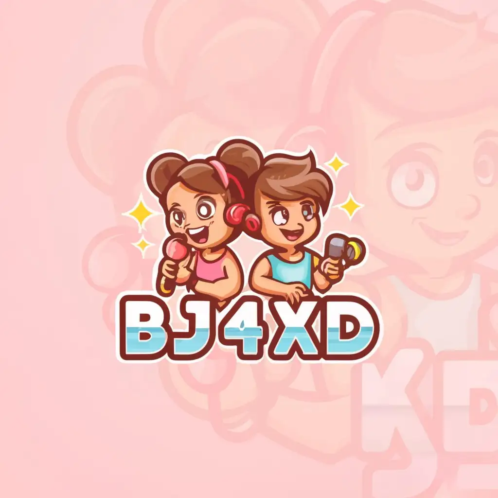 LOGO-Design-For-bj4xd-Empowering-Conversations-with-Girls-and-Boys-on-a-Clear-Canvas