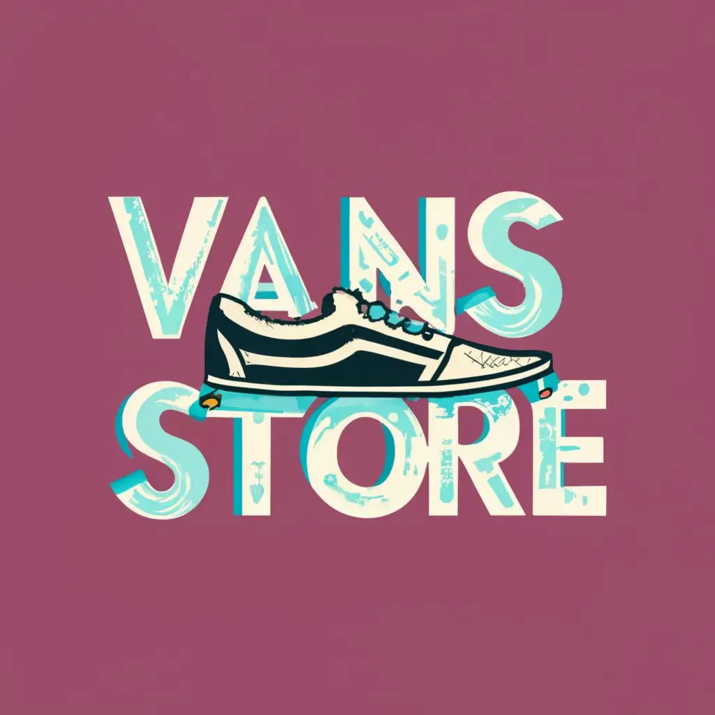 logo, Sneaker, with the text "VANS STORE LIVERPOOL", typography