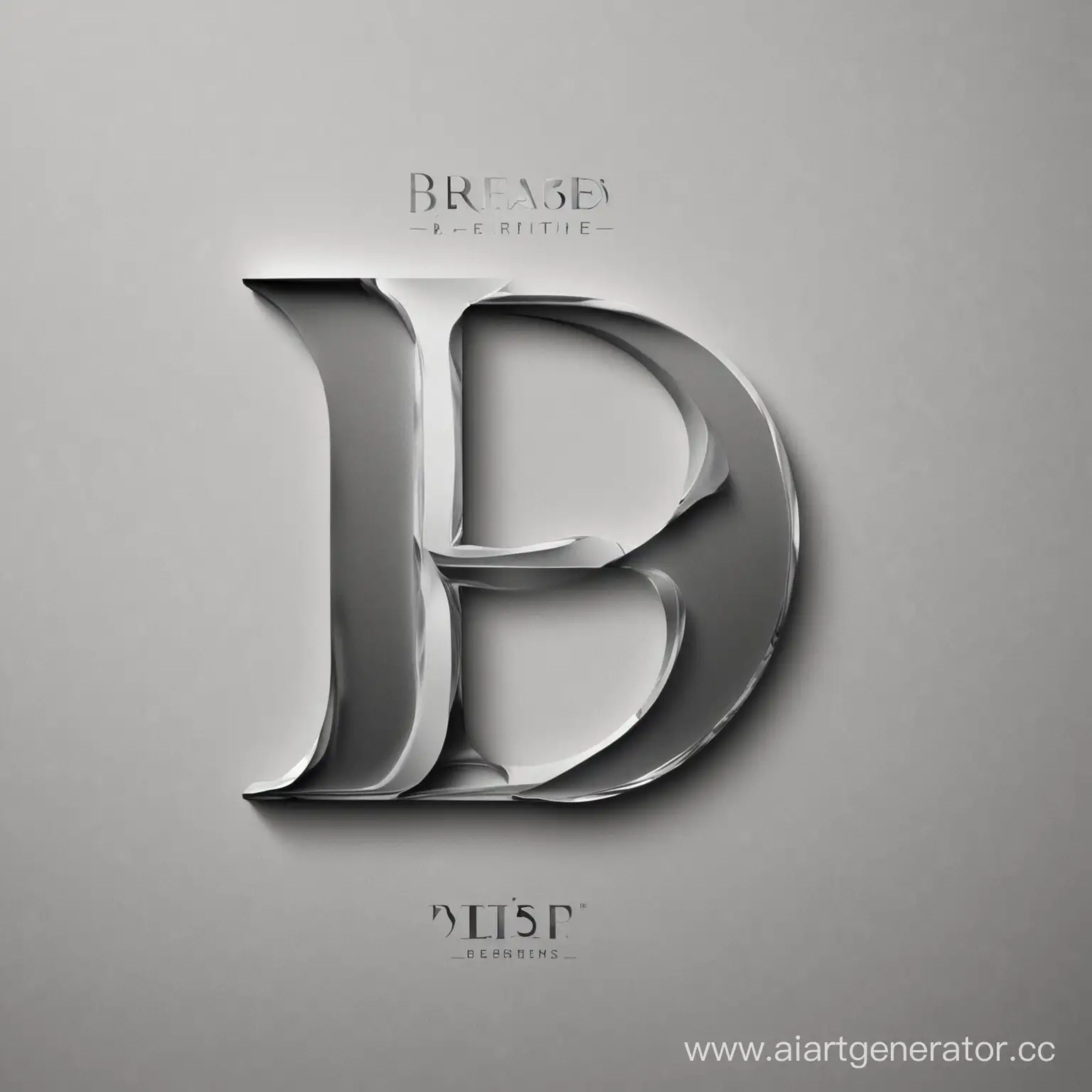 Bertier-Perfumery-and-Cosmetics-Store-Logo-on-Gray-Background