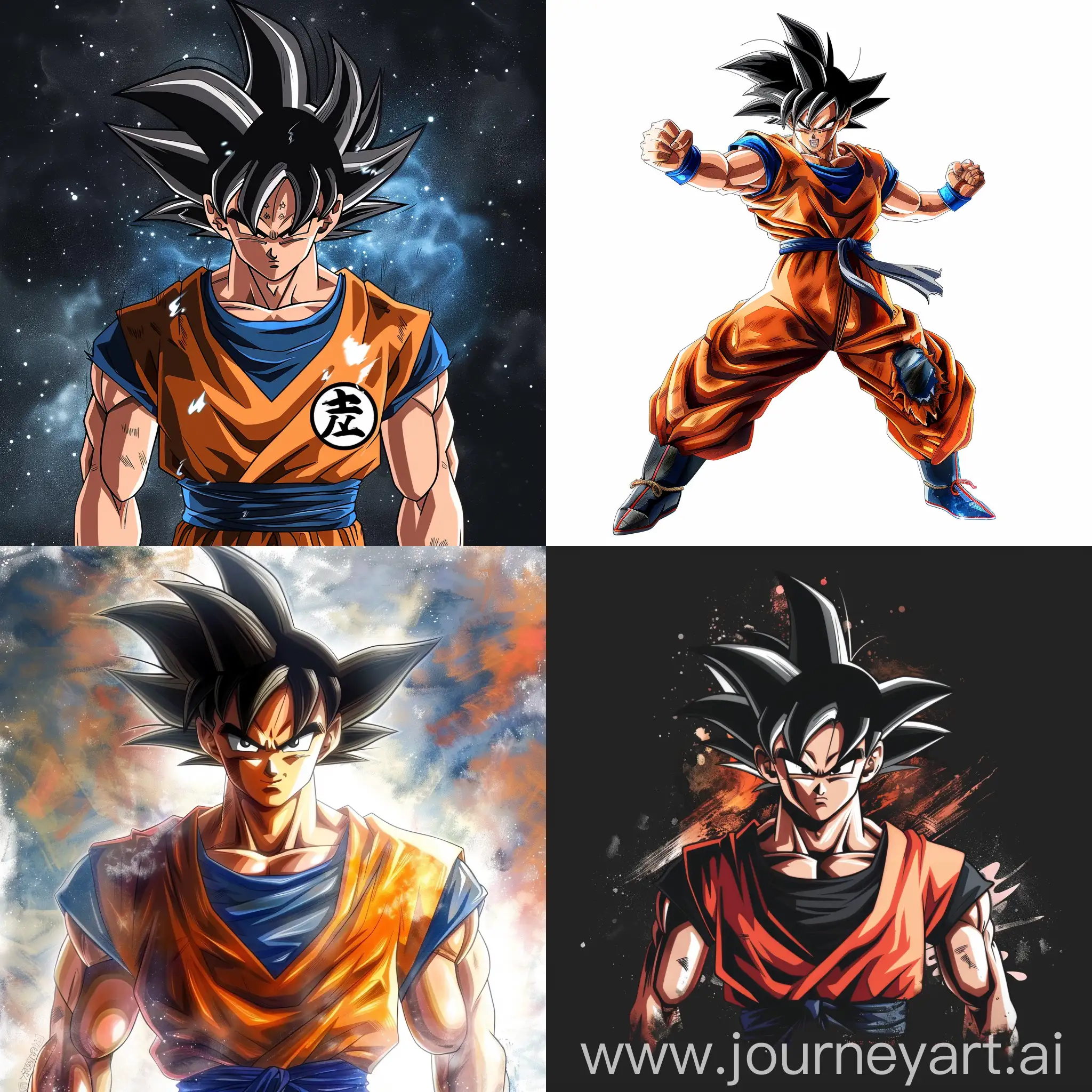 Goku from dragon ball lagends 