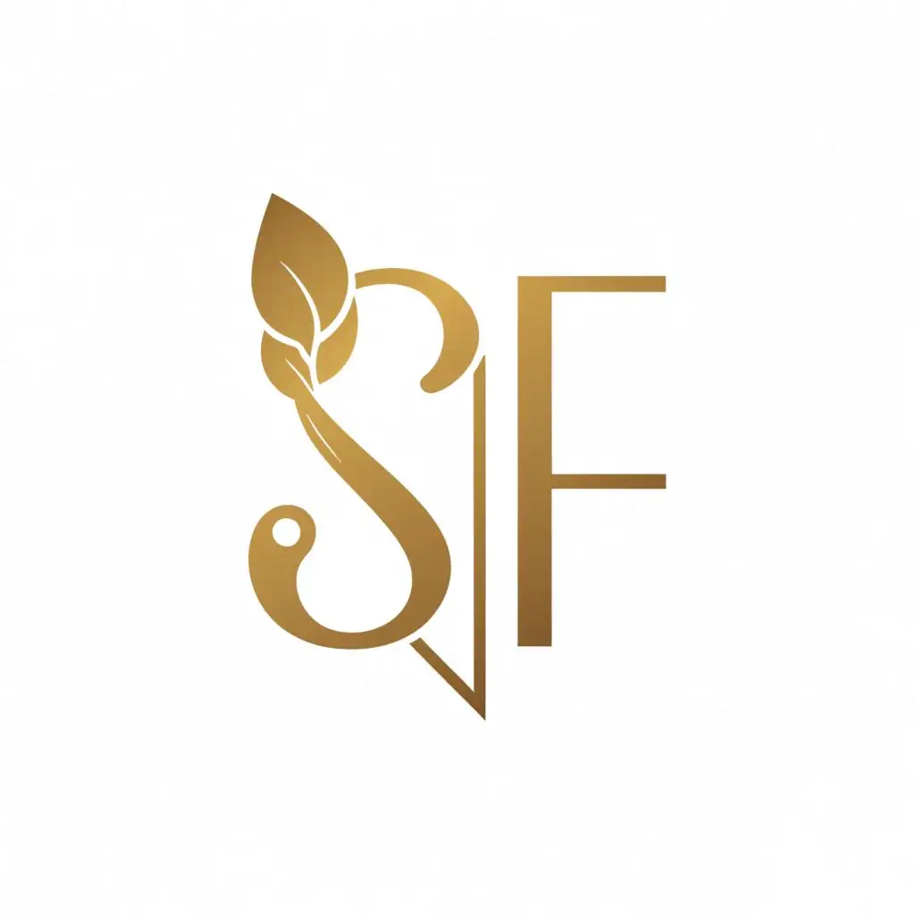 a logo design,with the text "SIF", main symbol:gold,Moderate,clear background