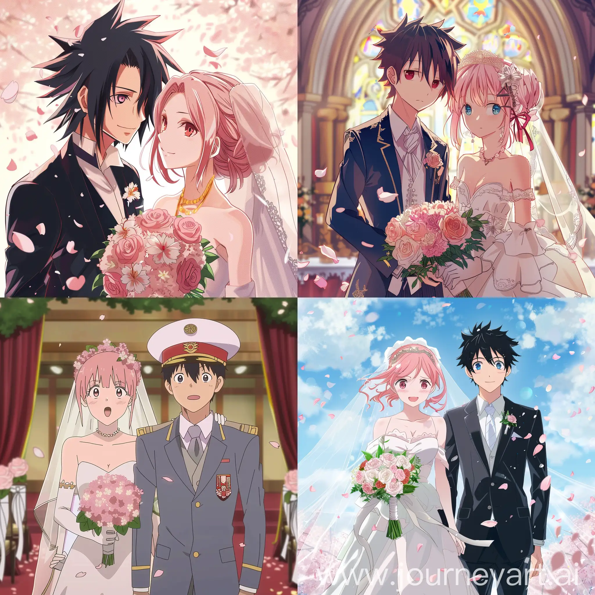 Elegant-Sakura-Haruno-in-Traditional-Japanese-Wedding-Gown