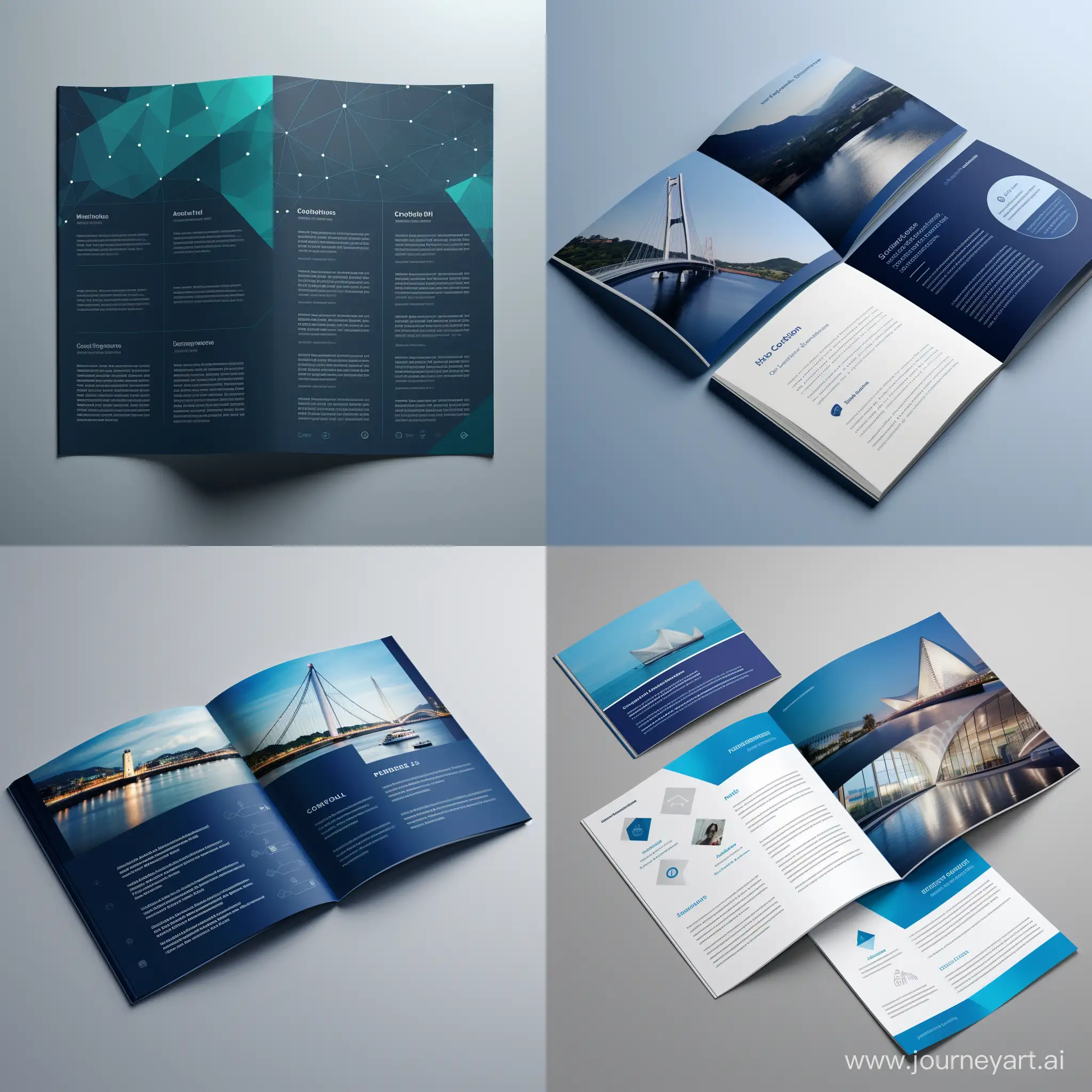 design amazing corporate brochure for business