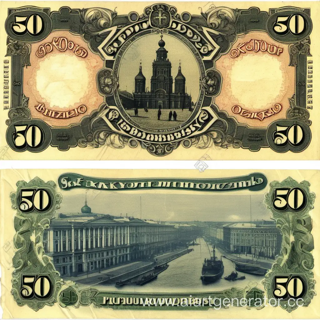 Banknote-50-Rubles-Featuring-SKD-Inscription-and-Oktyabrsky-City-with-Peter-1-on-the-Back