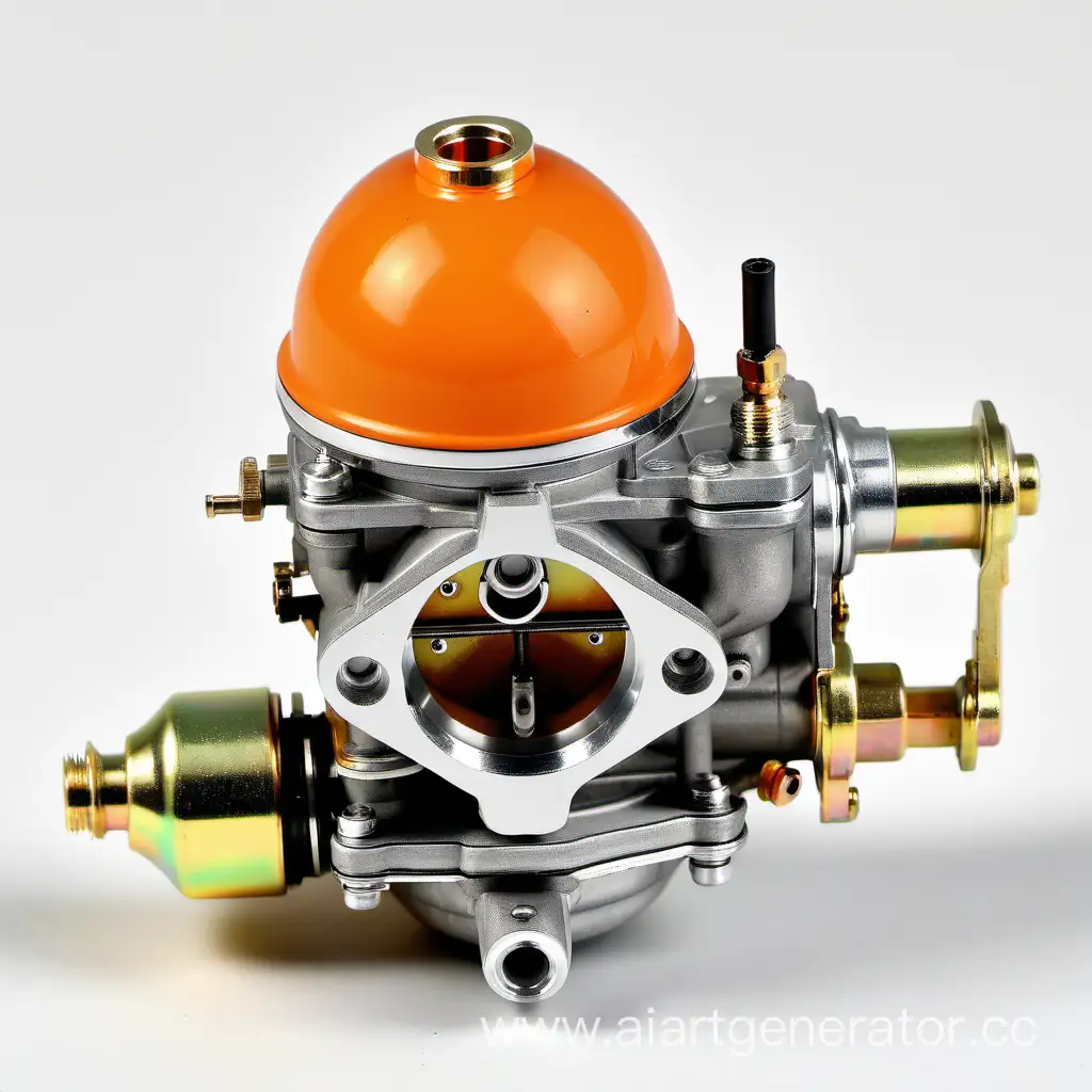 Vibrant-Orange-Carburetor-Realistic-Fruit-Inspired