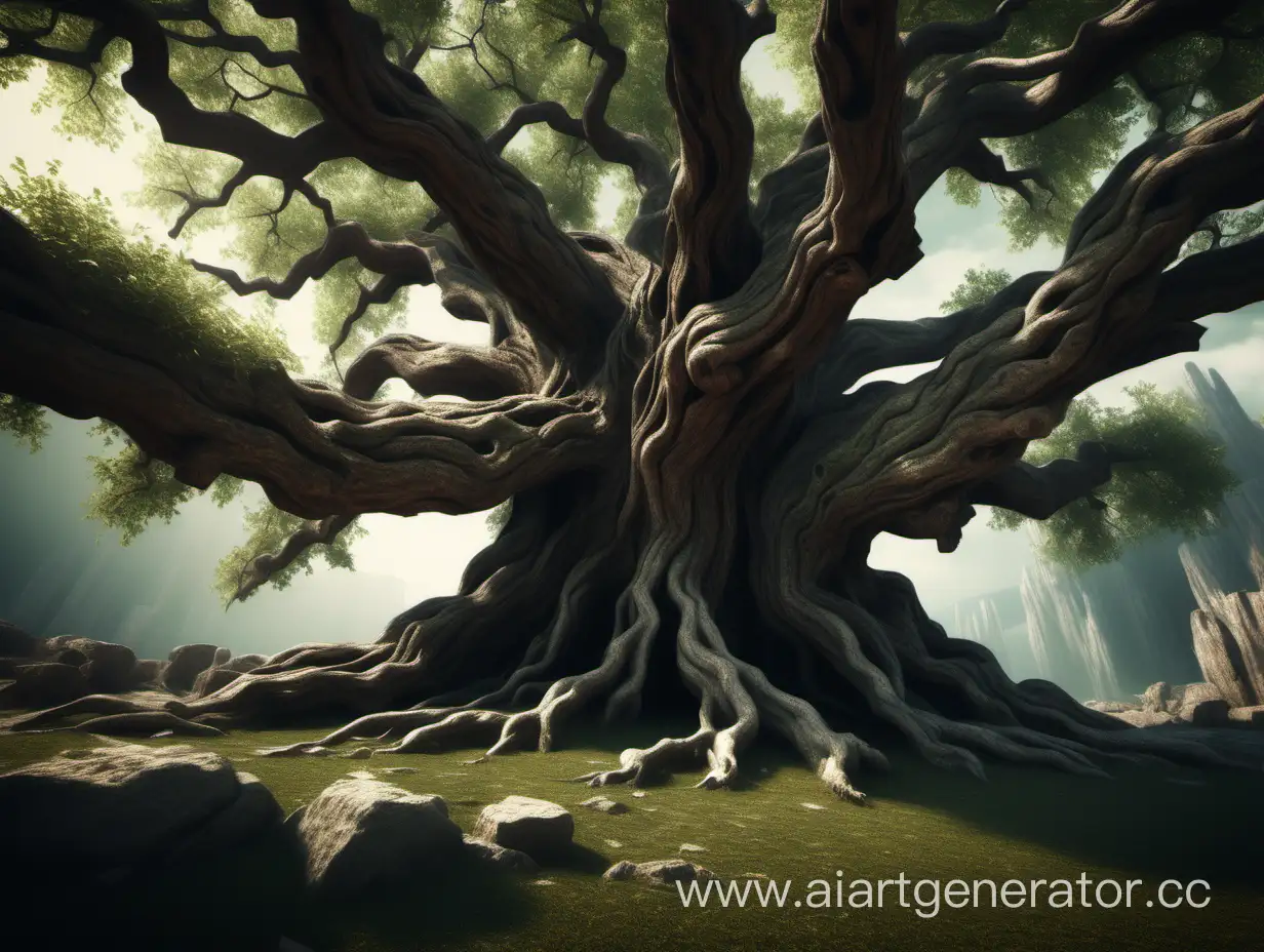 Majestic-Ancient-Tree-in-Stunning-4K-Realism