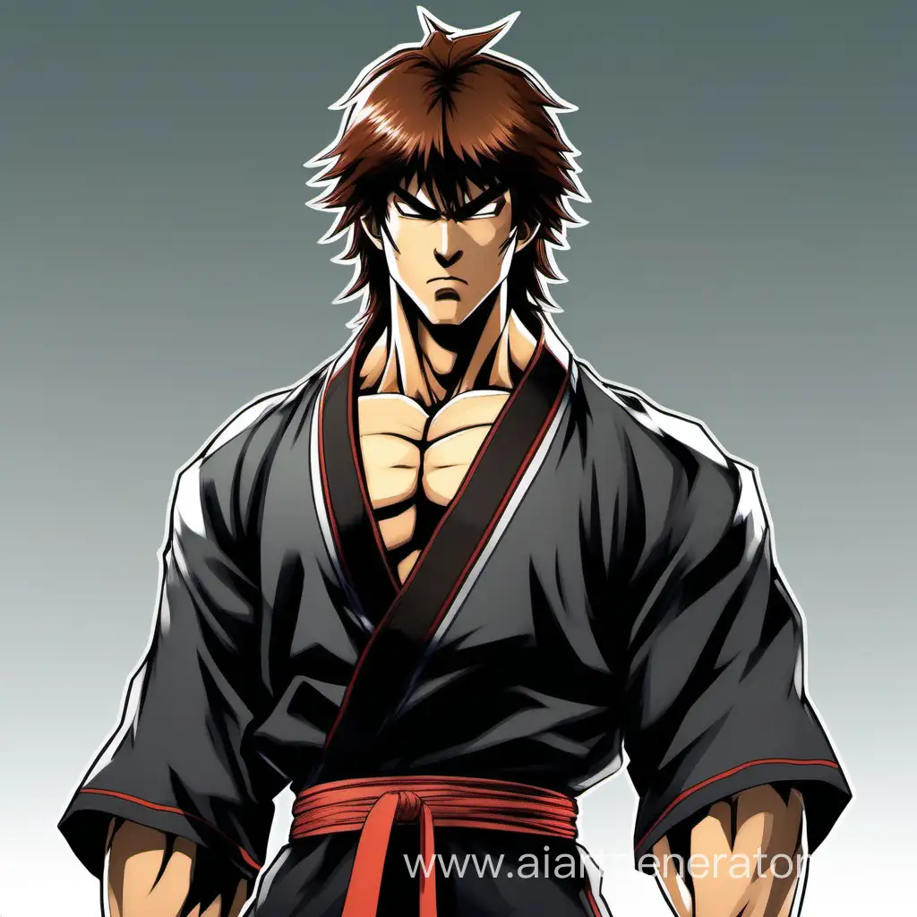 TekkenInspired-Karateka-in-Torn-Black-Kimono-with-Shaggy-Brown-Hair