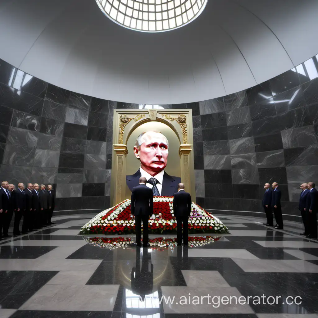 Putin-Lies-in-Mausoleum-Surrounded-by-Russians