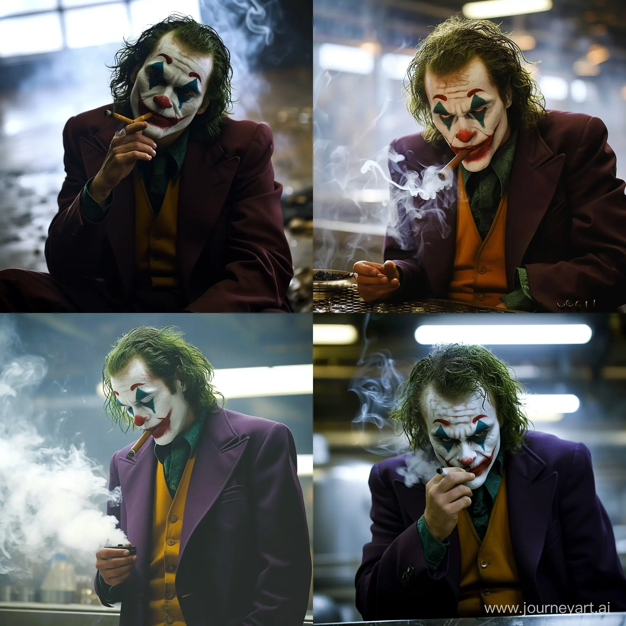 Heath-Ledger-Joker-Smoking-in-Dark-Fantasy-Setting