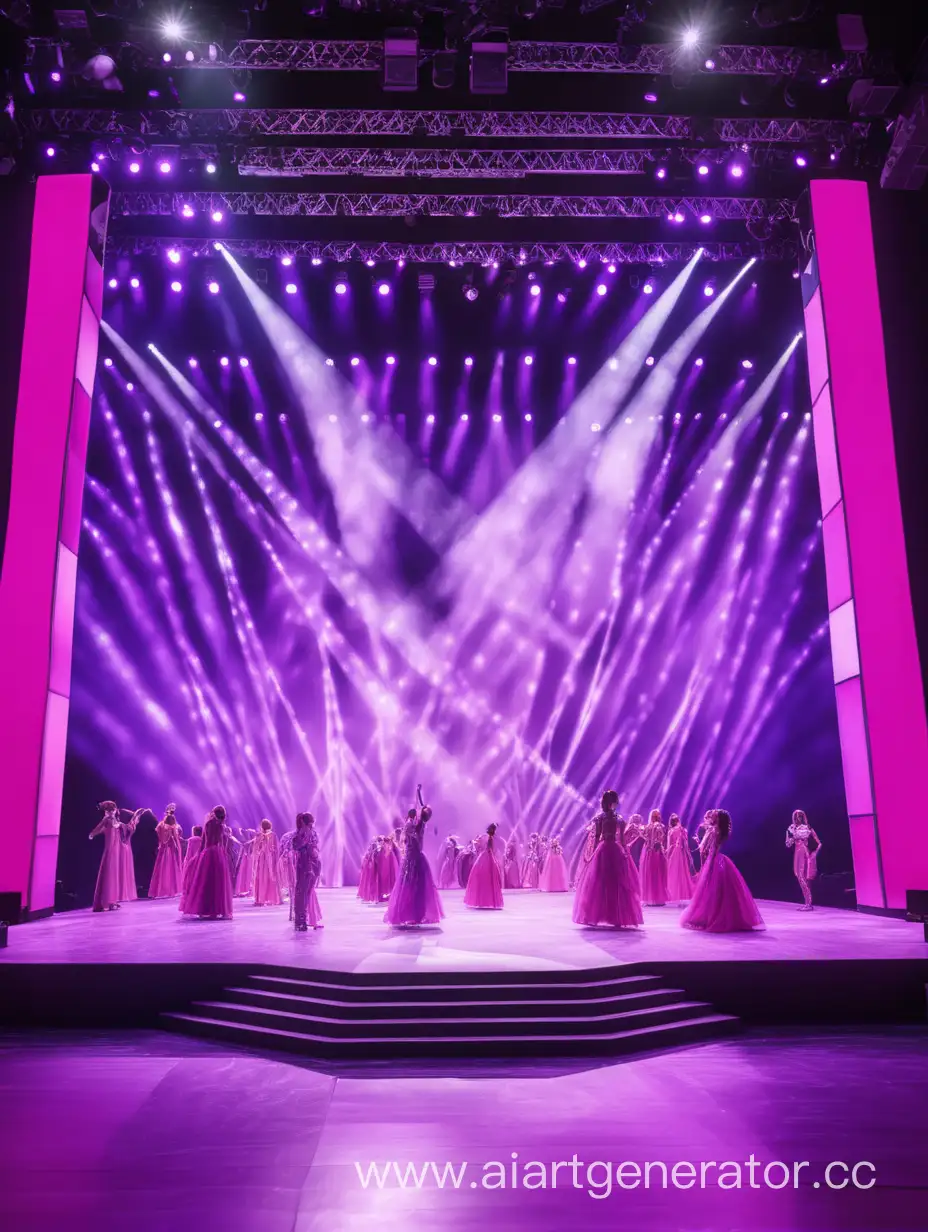 Vibrant-PurplePink-Stage-for-Spectacular-Performances-with-People-and-Special-Effects