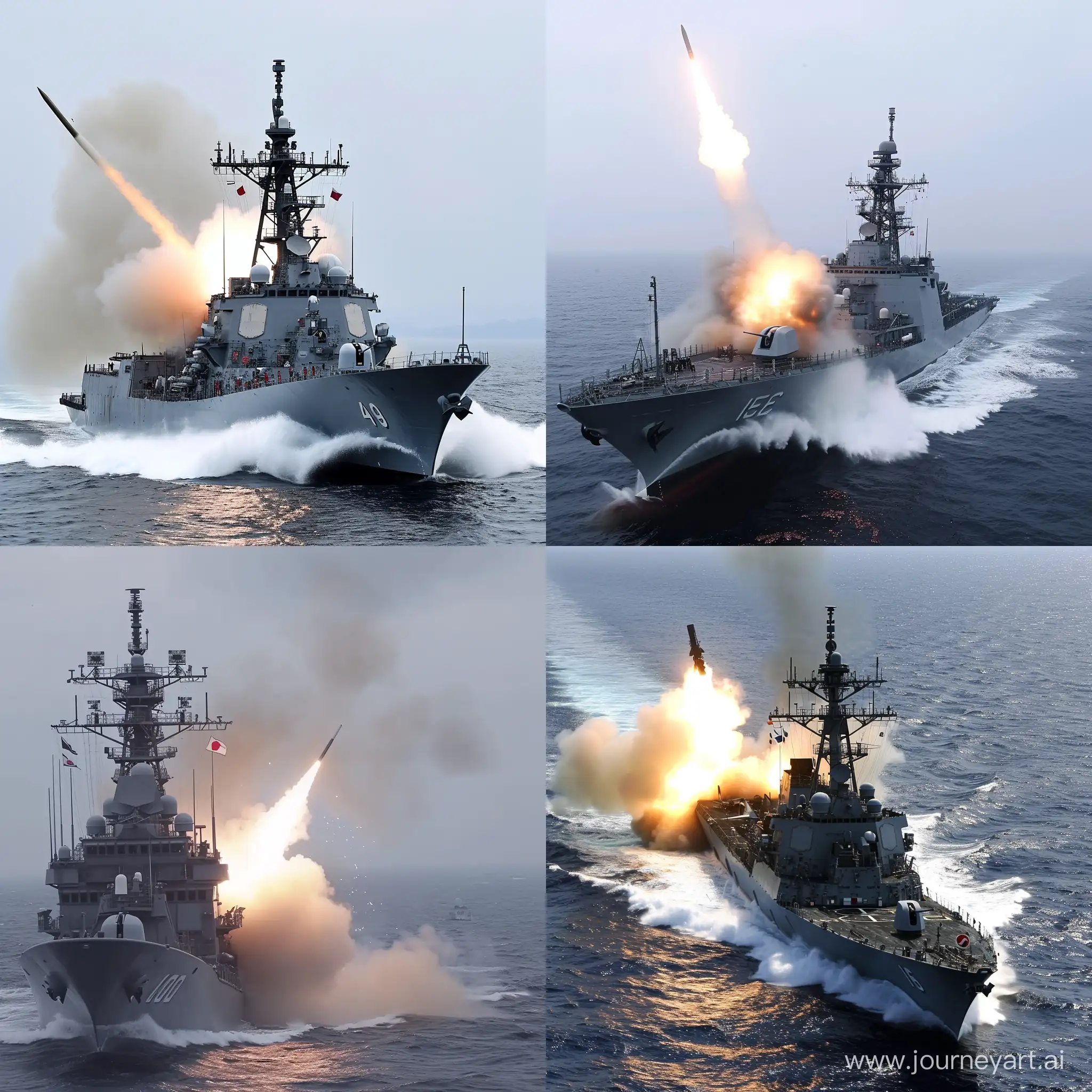Naval-Confrontation-Japanese-Destroyer-Rams-South-Korean-Aircraft-Carrier