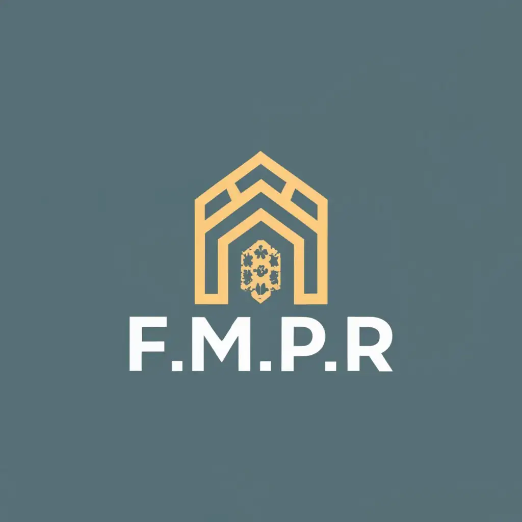 LOGO-Design-For-FMPR-Contemporary-Fusion-of-Skyscraper-and-Moroccan-Door-Typography