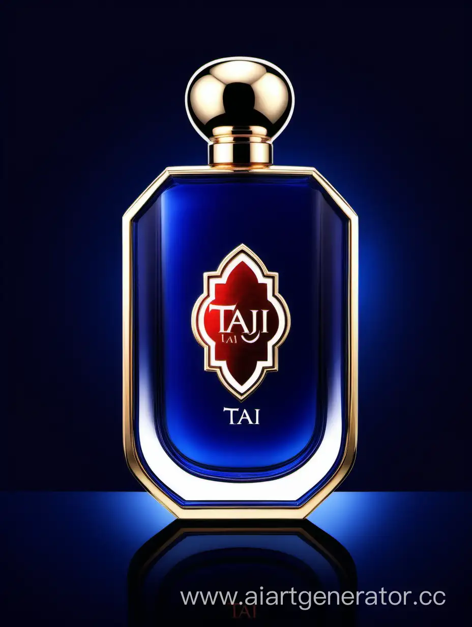 Luxurious-Dark-Blue-Red-and-White-Double-Layers-Perfume-with-Elegant-Zamac-Cap