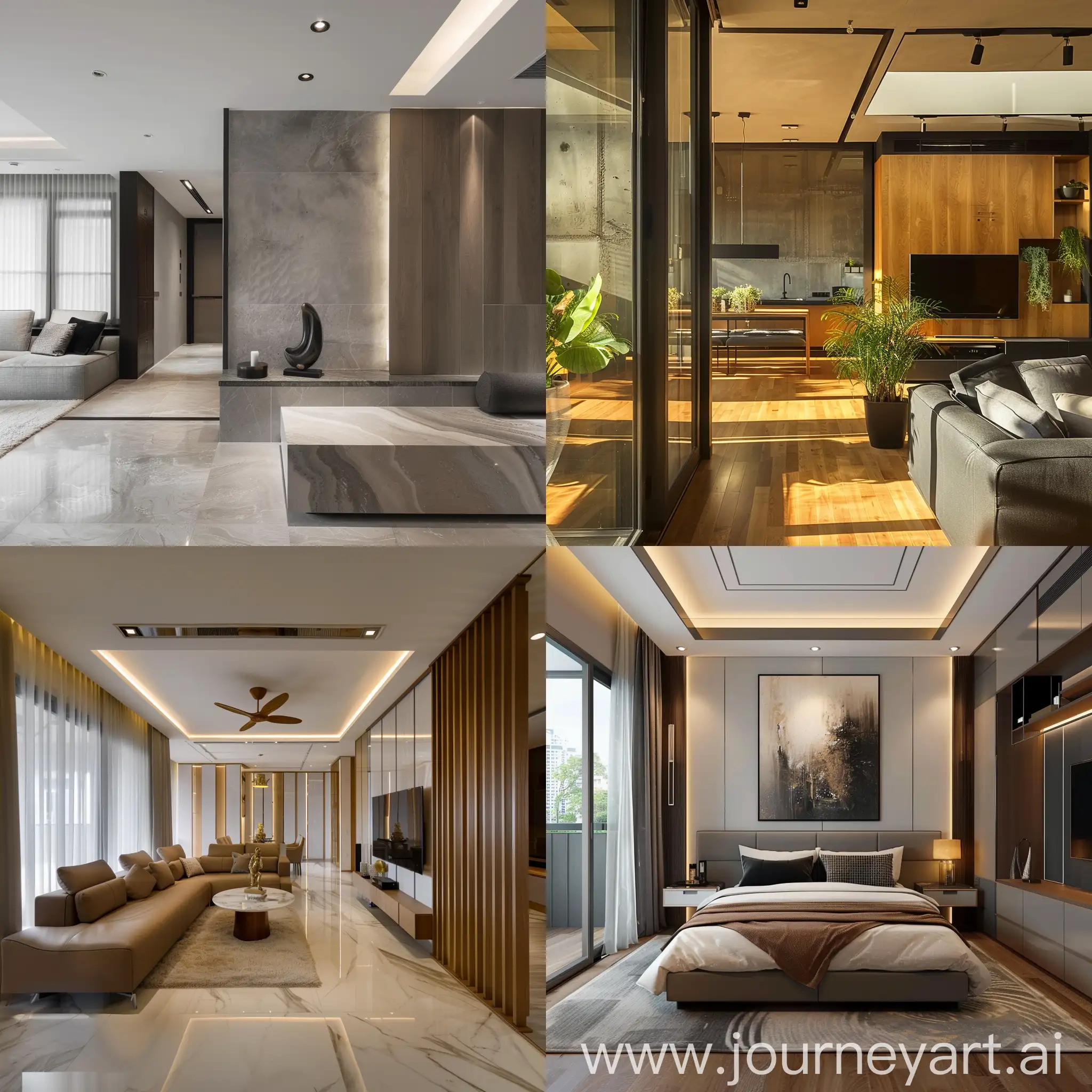 modern interior design to room 4*6 meter