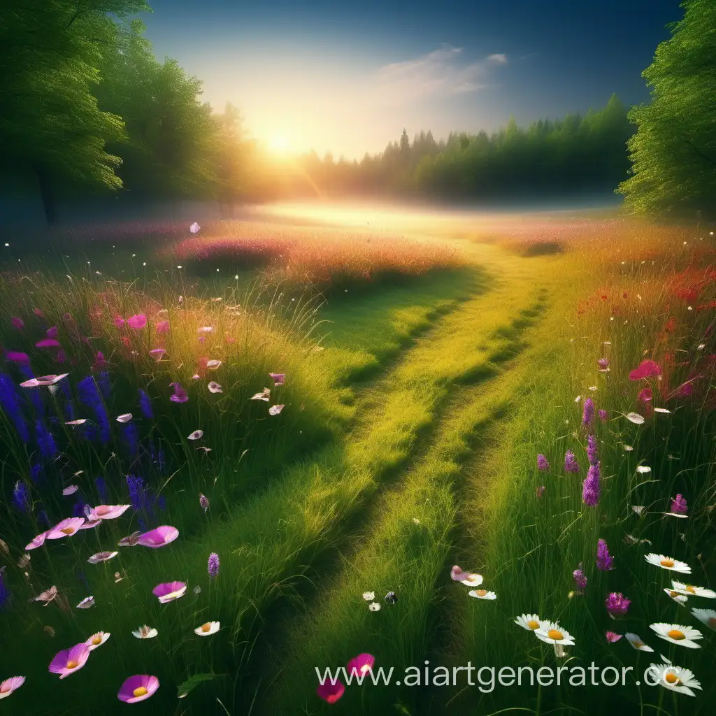 Scenic-Meadow-Landscape-with-Vibrant-Wildflowers