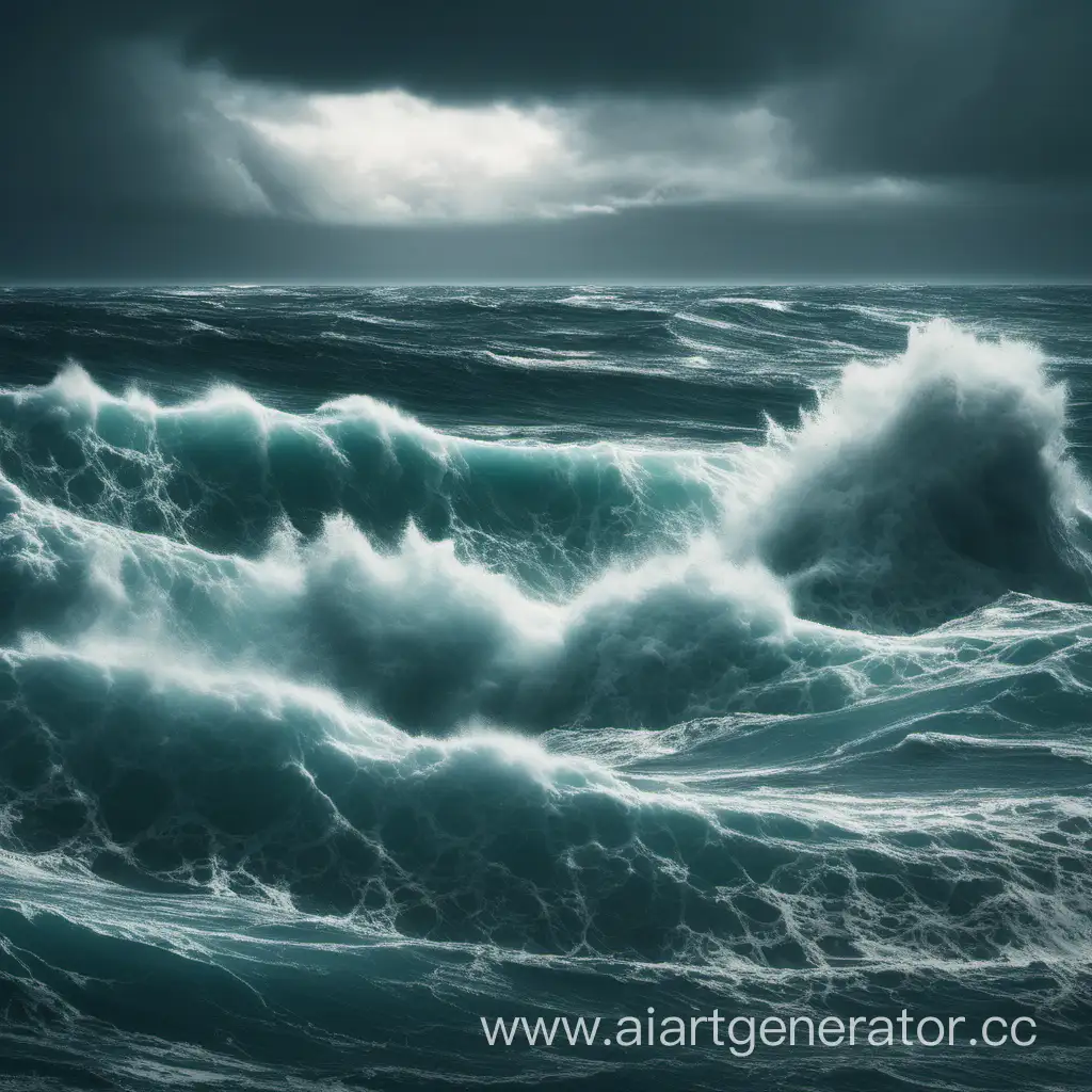 Powerful-Waves-Crashing-on-Rocky-Shoreline