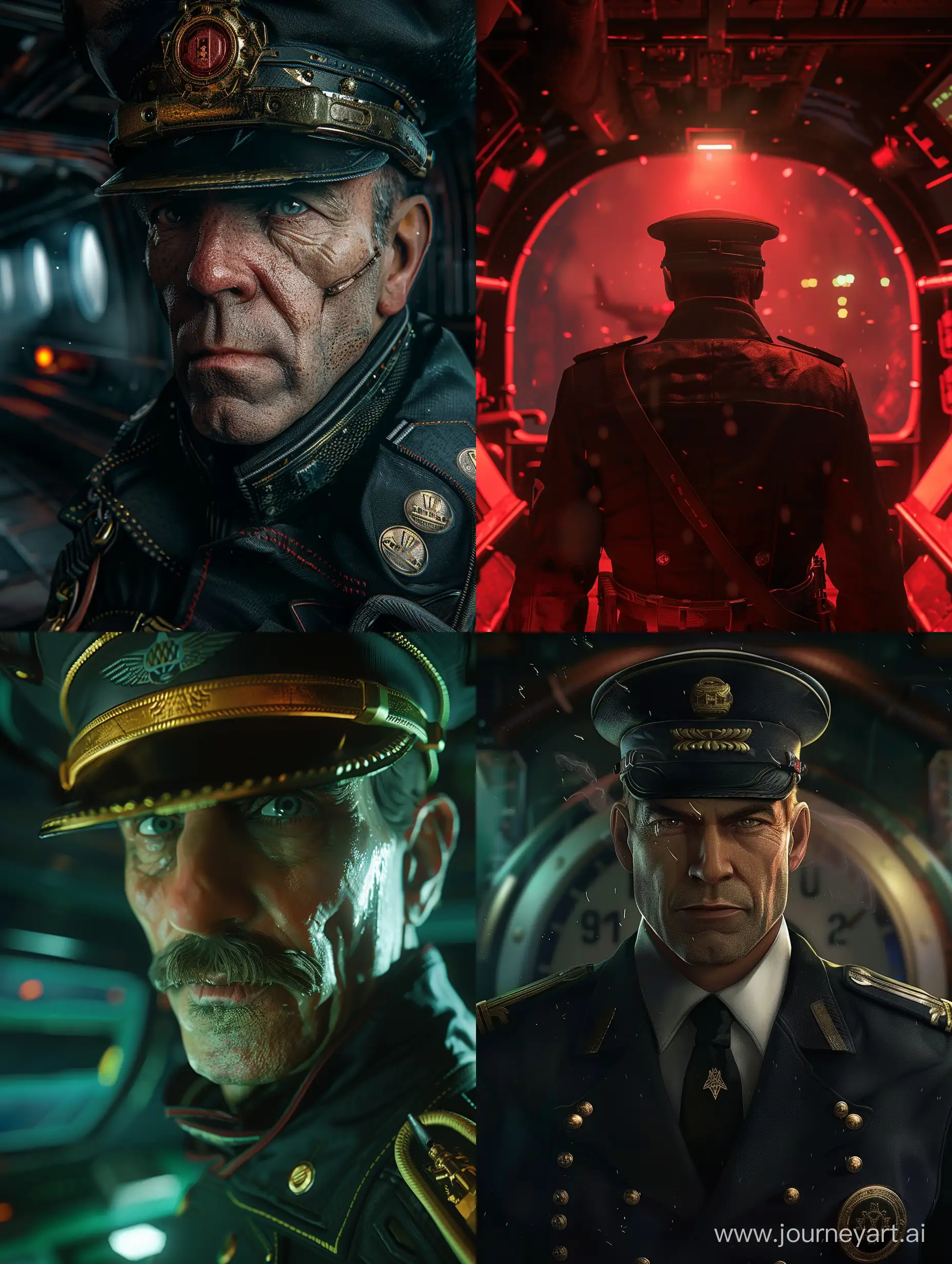 Intrepid-Captain-Confronting-the-Depths-in-Barotrauma-Game-Art
